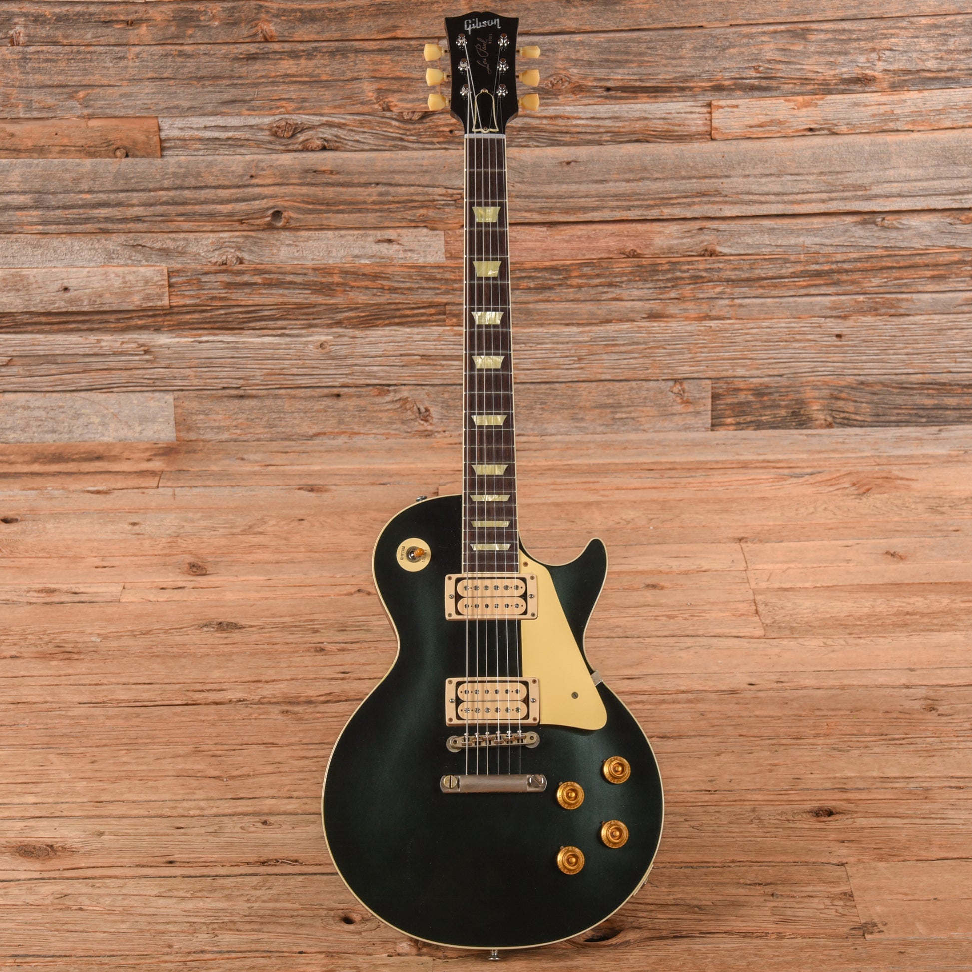 Gibson M2M Custom Murphy Lab '57 Les Paul Standard Reissue Ultra Light Aged British Racing Green 2025 Electric Guitars / Solid Body