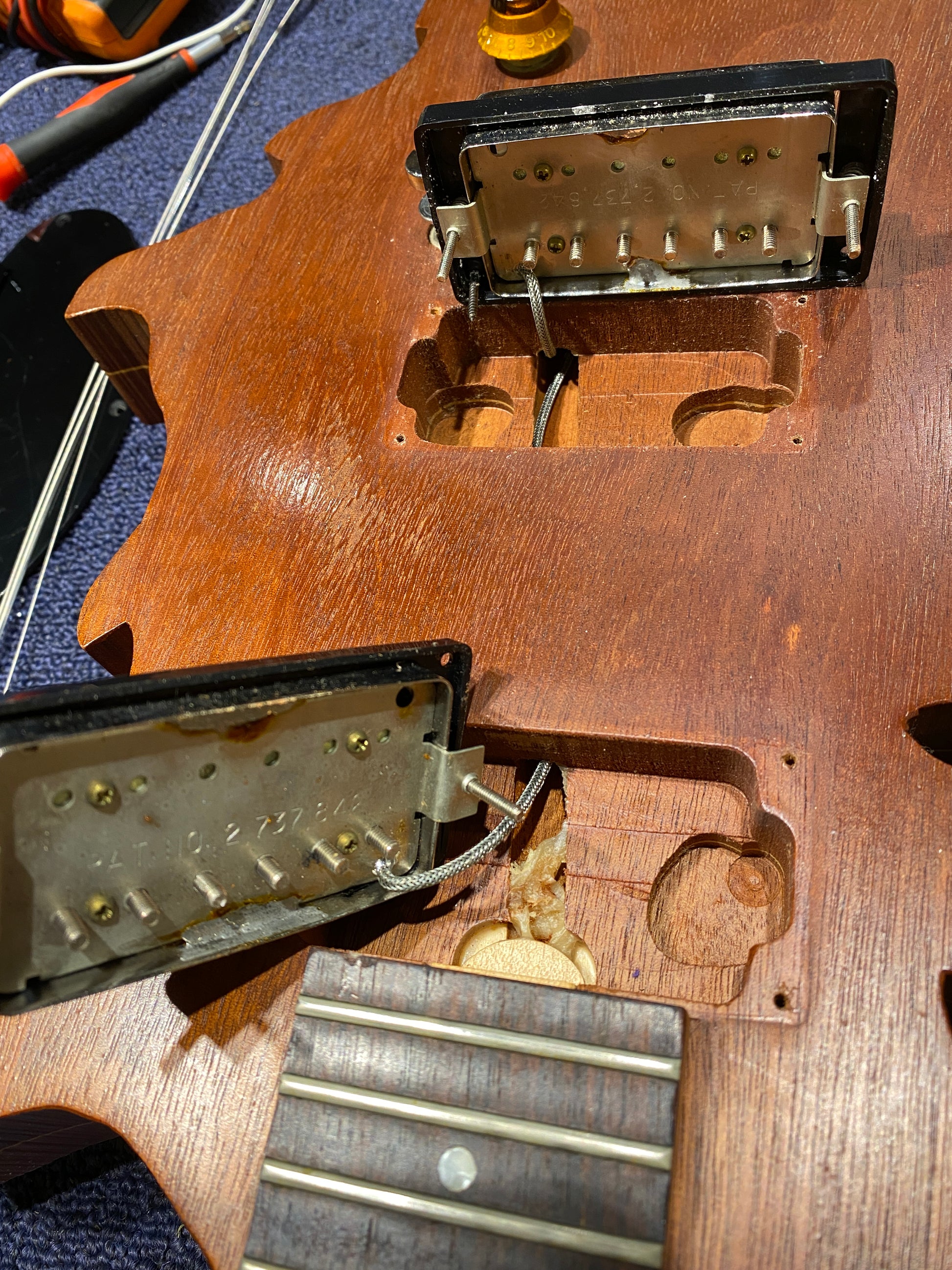 Gibson Map Guitar Natural 1983 Electric Guitars / Solid Body