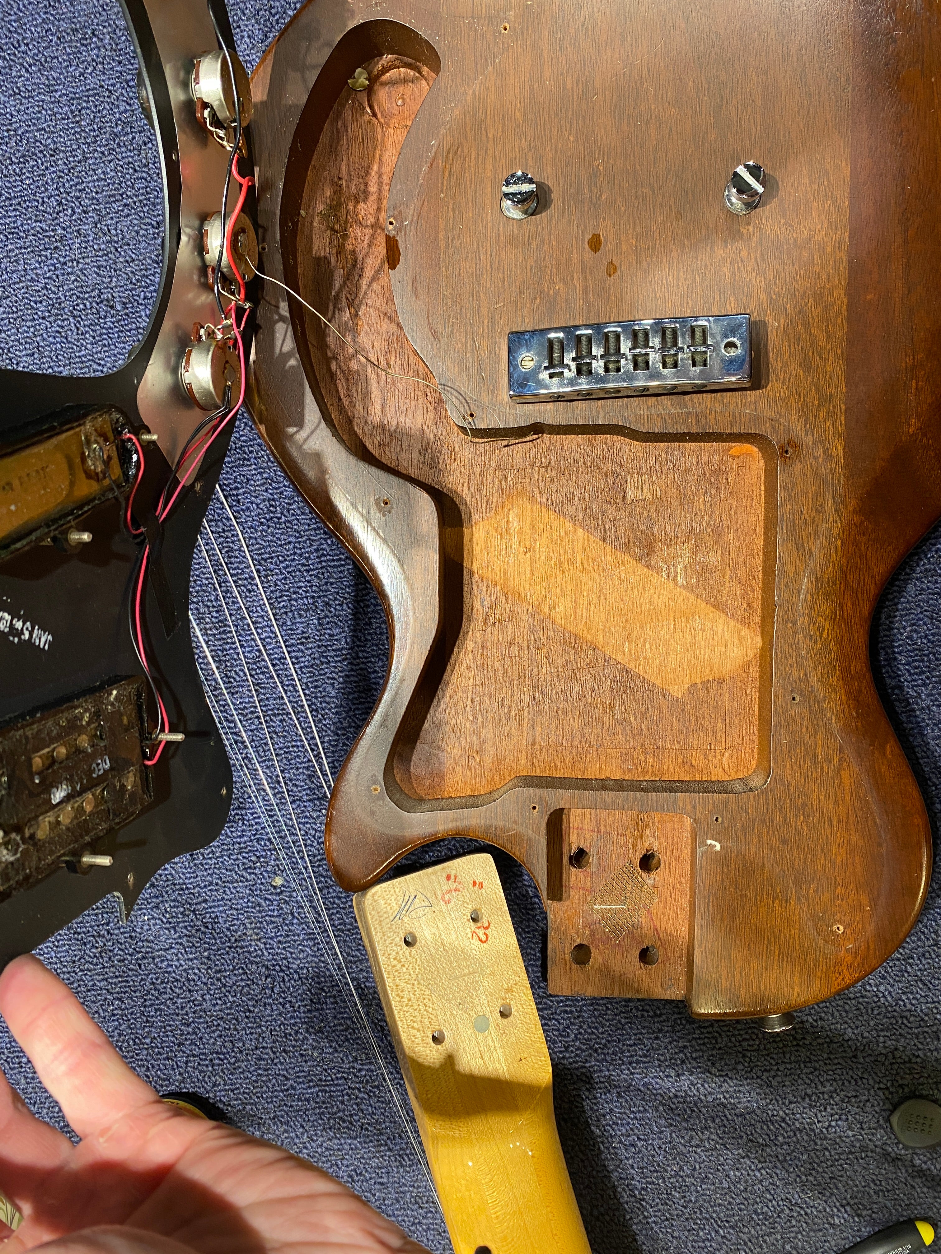 Gibson Marauder Walnut 1979 Electric Guitars / Solid Body