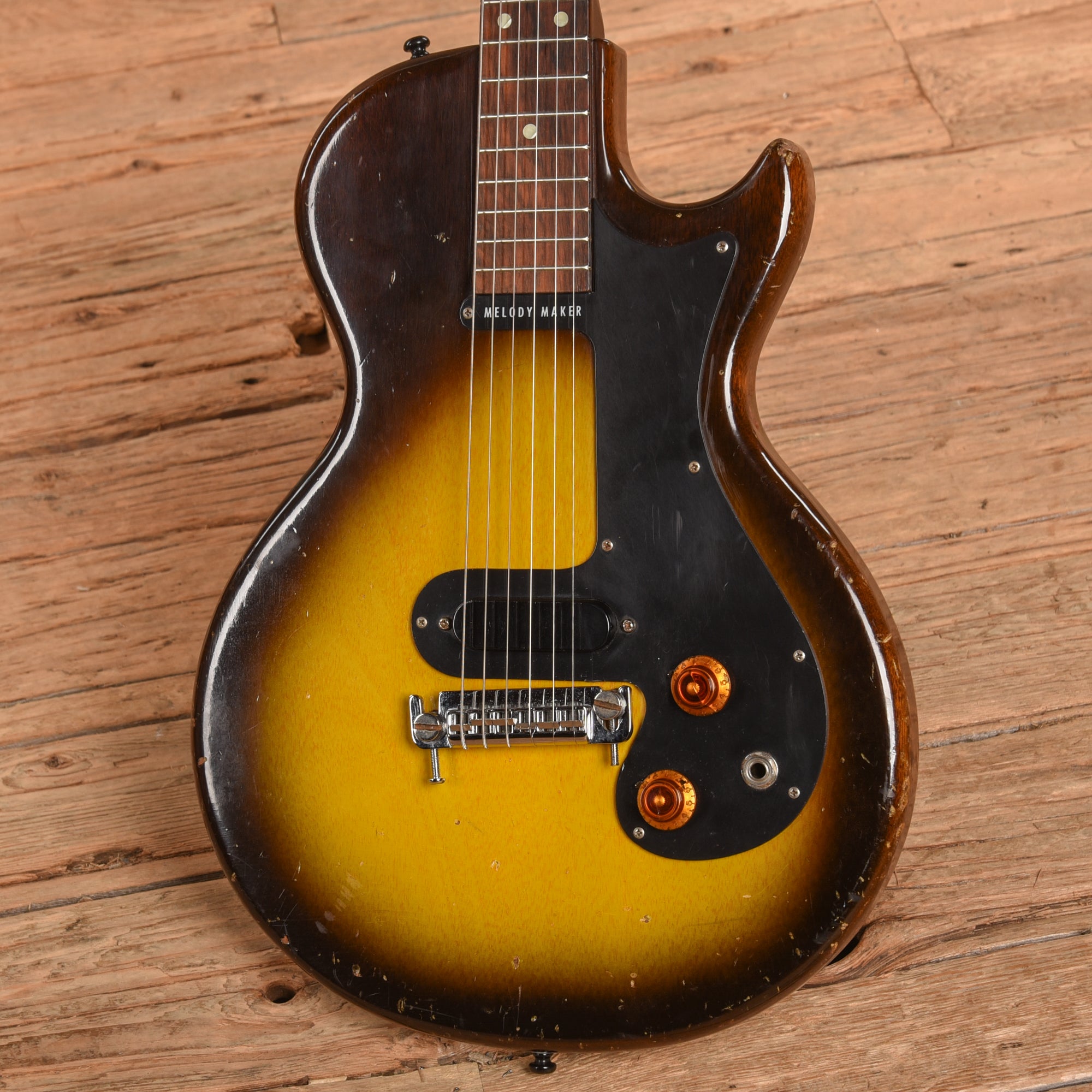 Gibson Melody Maker 3/4 Sunburst 1959 Electric Guitars / Solid Body
