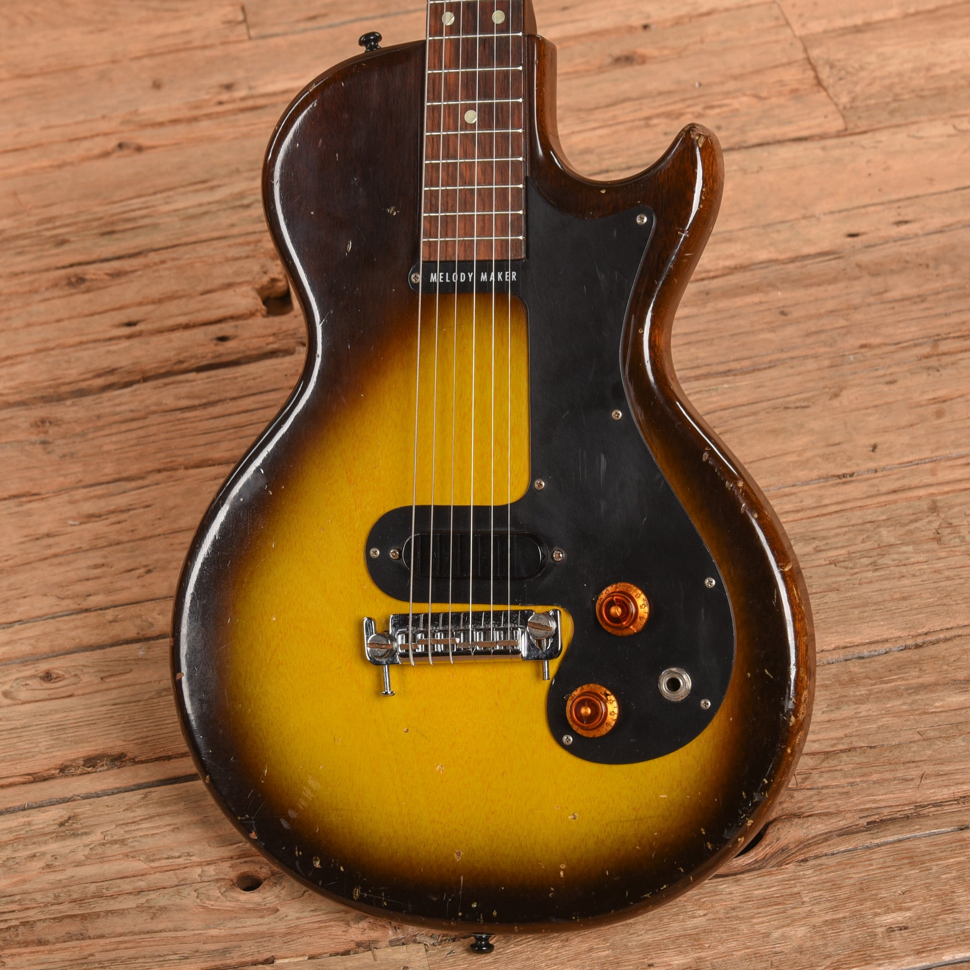 Gibson Melody Maker 3/4 Sunburst 1959 Electric Guitars / Solid Body