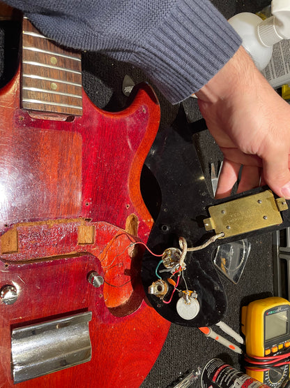 Gibson Melody Maker Cherry 1965 Electric Guitars / Solid Body