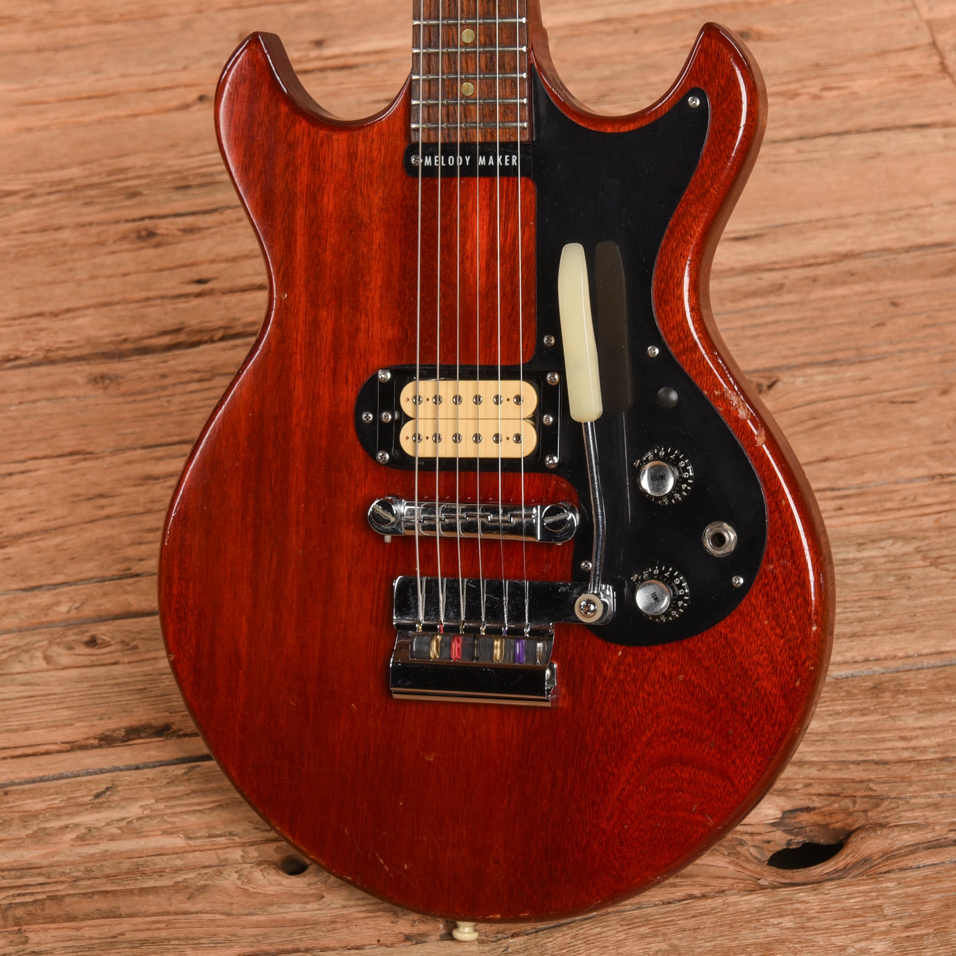 Gibson Melody Maker Cherry 1965 Electric Guitars / Solid Body