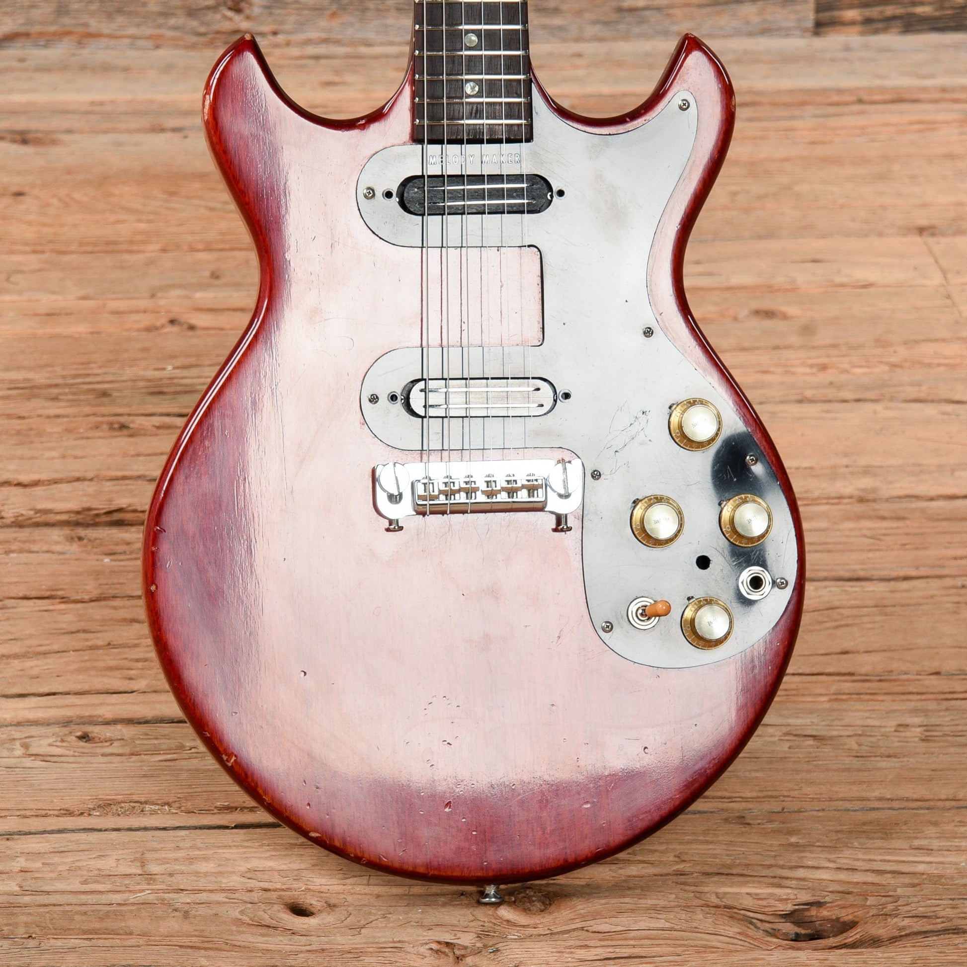 Gibson Melody Maker D Cherry 1965 Electric Guitars / Solid Body