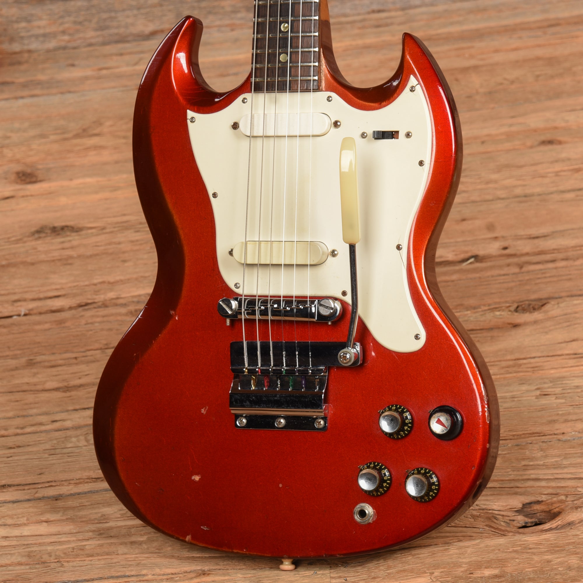 Gibson Melody Maker D Sparkling Burgundy 1968 Electric Guitars / Solid Body
