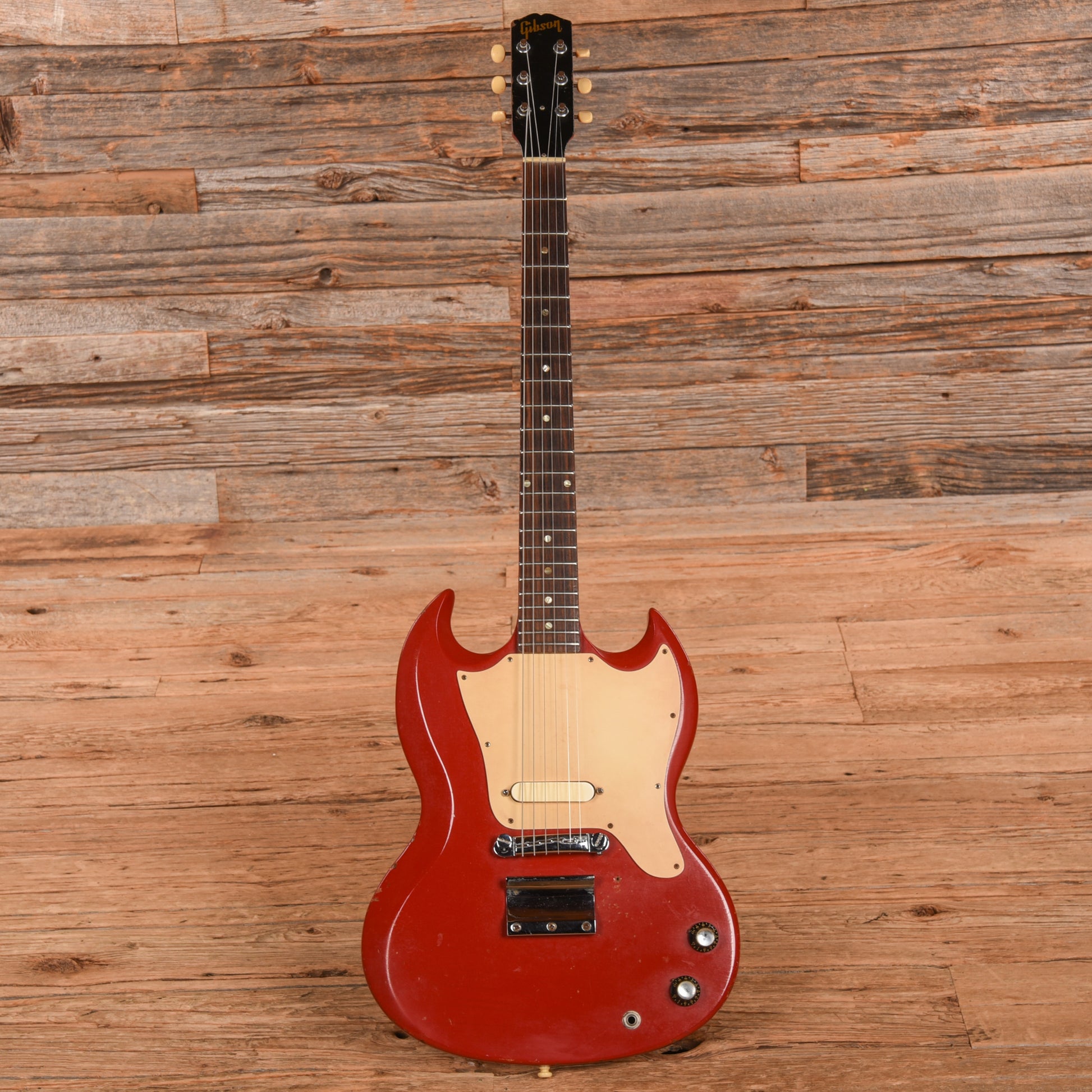 Gibson Melody Maker Ember Red 1966 Electric Guitars / Solid Body