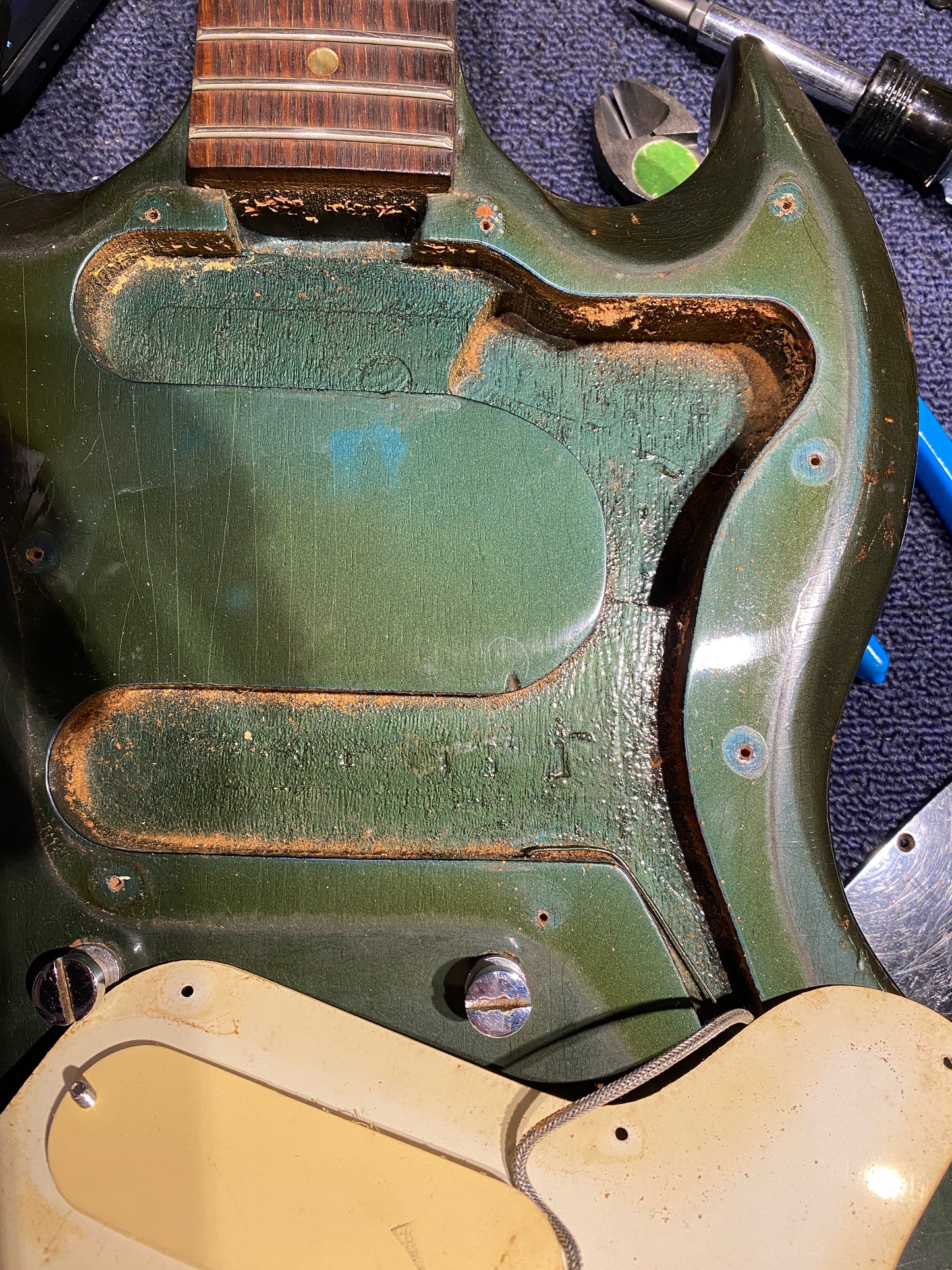 Gibson Melody Maker Pelham Blue 1966 Electric Guitars / Solid Body