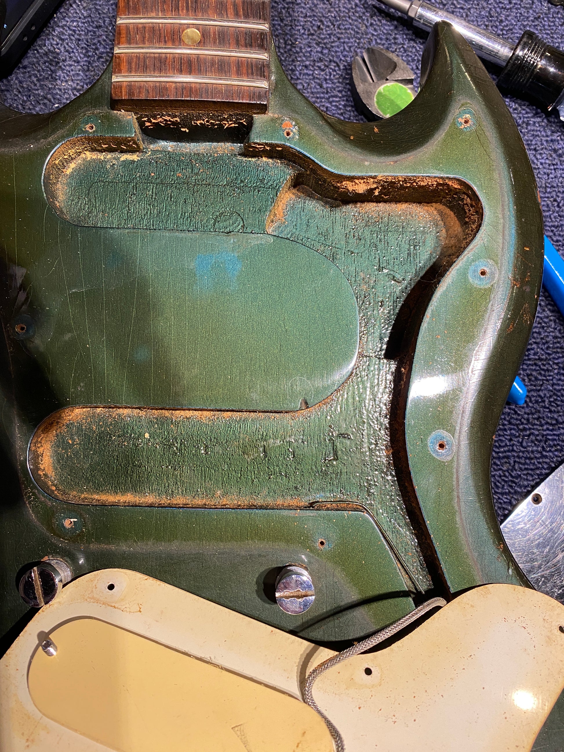 Gibson Melody Maker Pelham Blue 1966 Electric Guitars / Solid Body