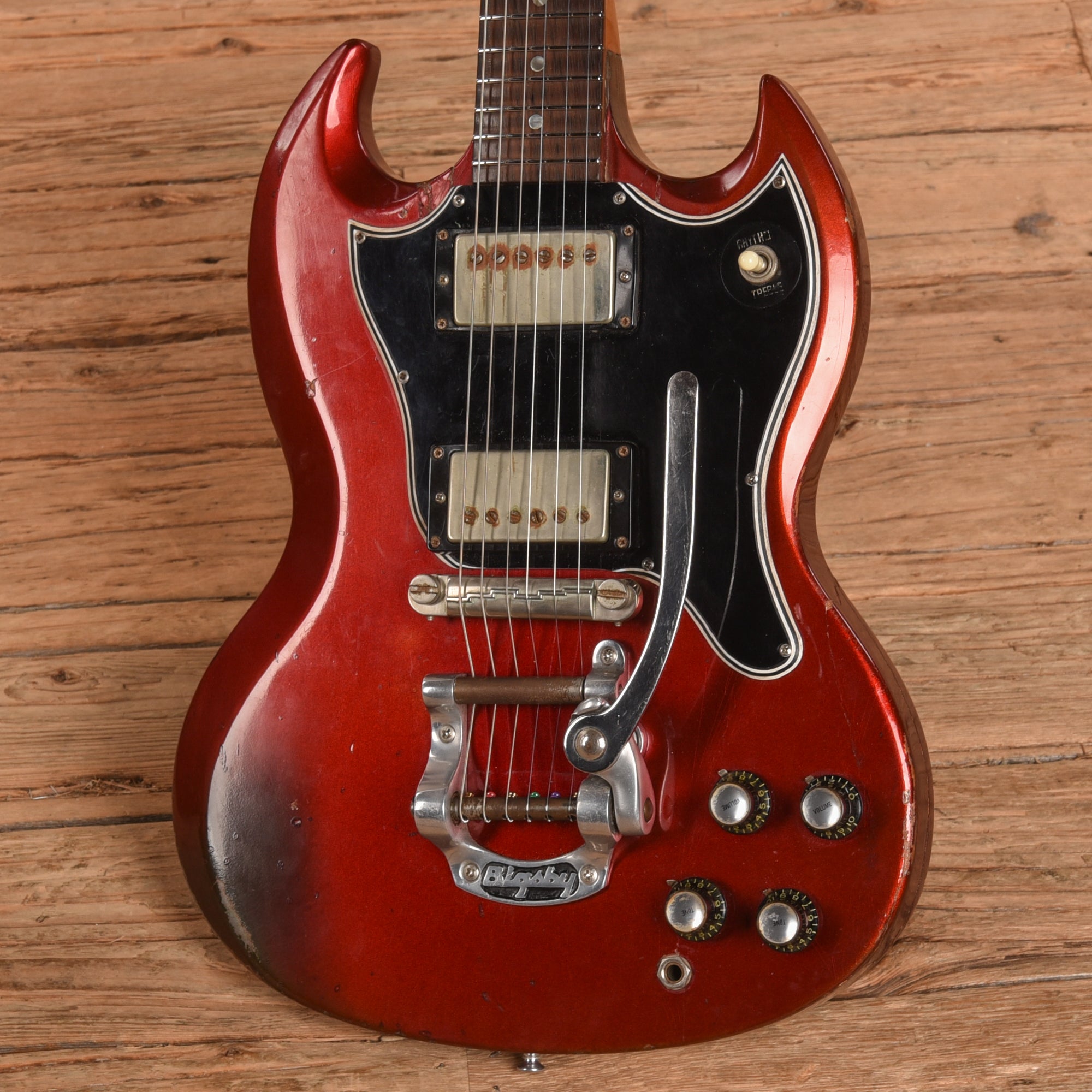 Gibson Melody Maker Sparkling Burgundy 1968 Electric Guitars / Solid Body