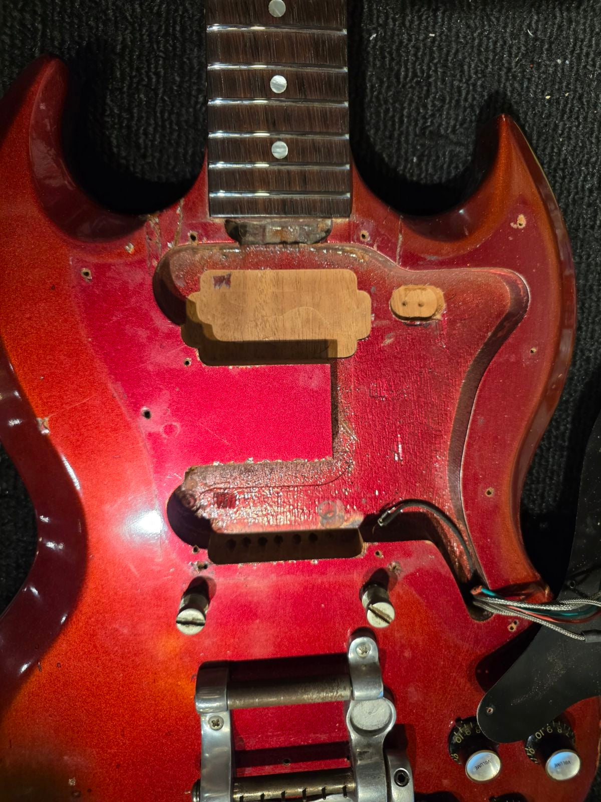 Gibson Melody Maker Sparkling Burgundy 1968 Electric Guitars / Solid Body