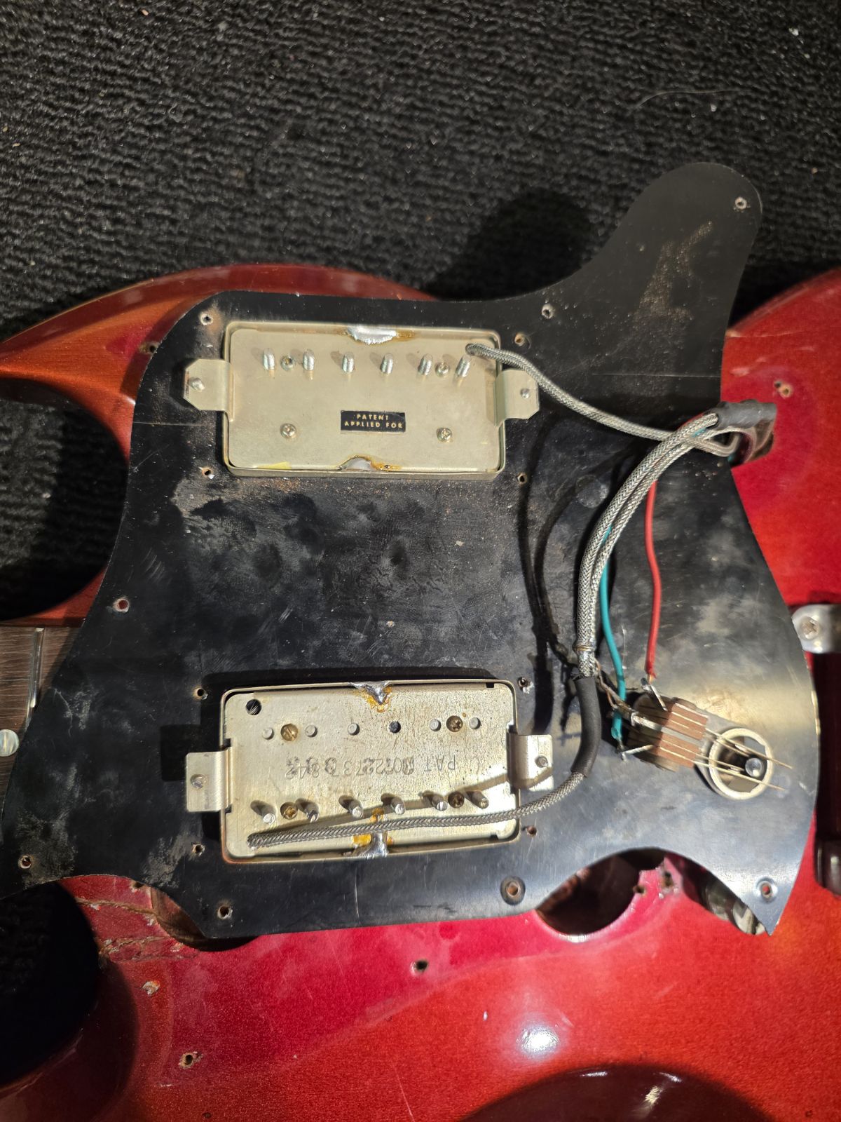 Gibson Melody Maker Sparkling Burgundy 1968 Electric Guitars / Solid Body