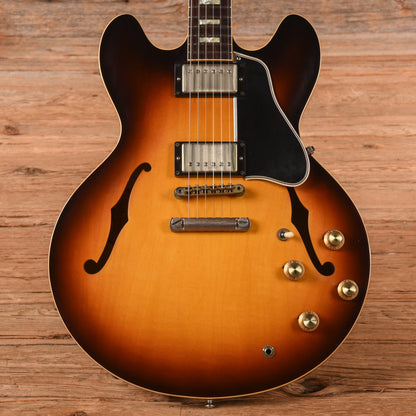 Gibson Memphis '63 ES-335 Block Sunburst Electric Guitars / Solid Body
