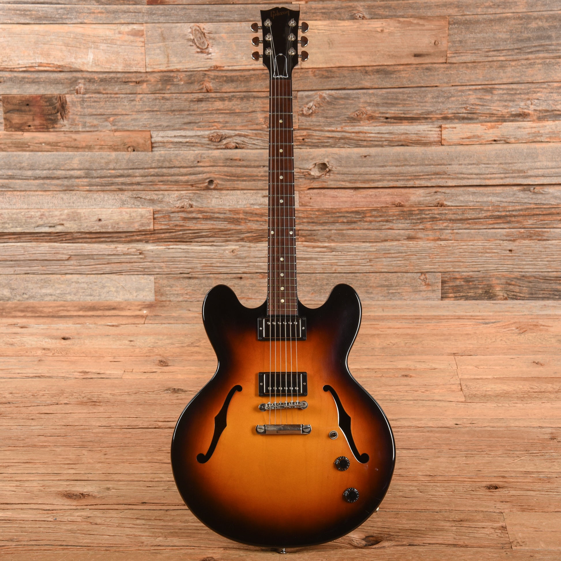 Gibson Memphis ES-335 Studio Ginger Burst 2014 Electric Guitars / Solid Body