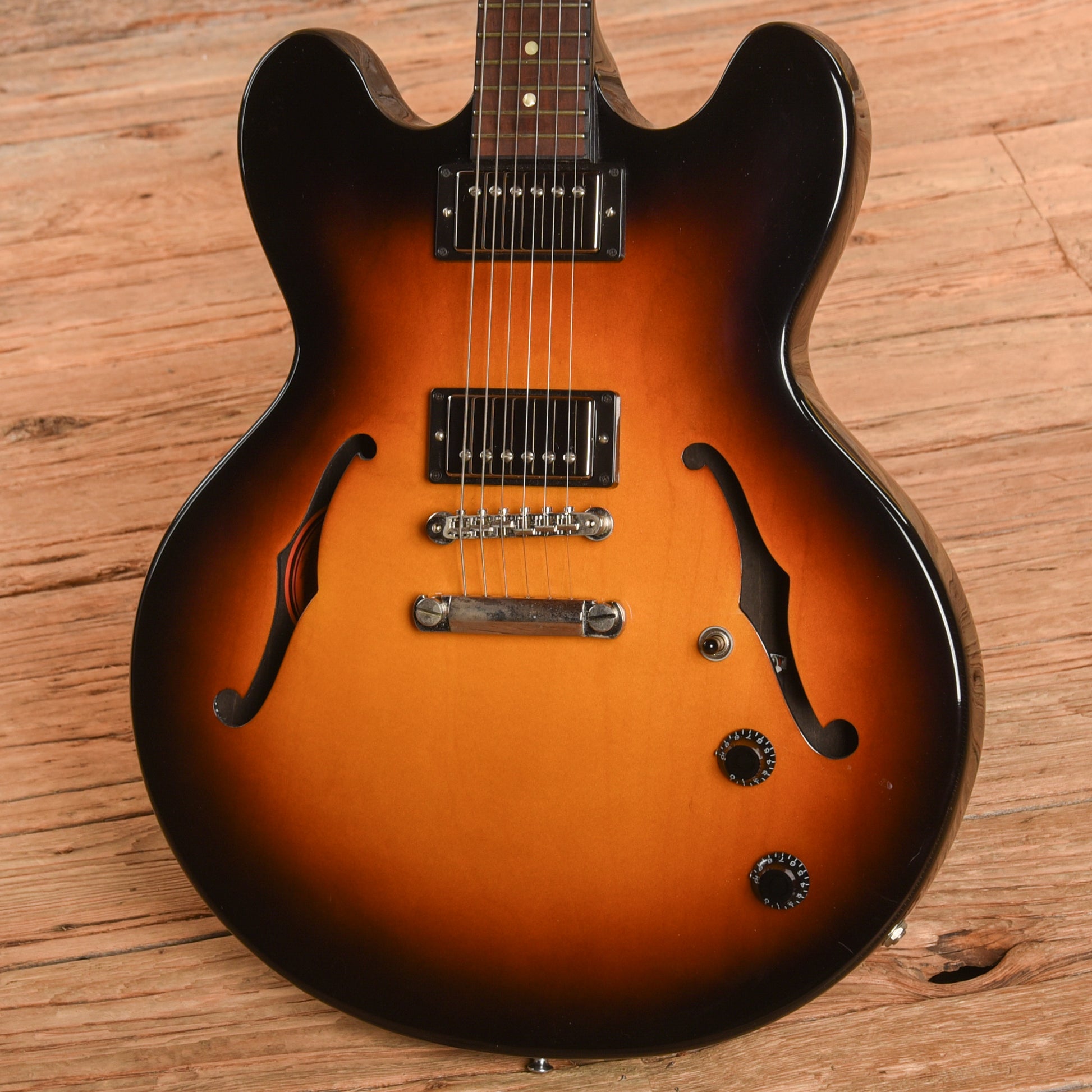 Gibson Memphis ES-335 Studio Ginger Burst 2014 Electric Guitars / Solid Body