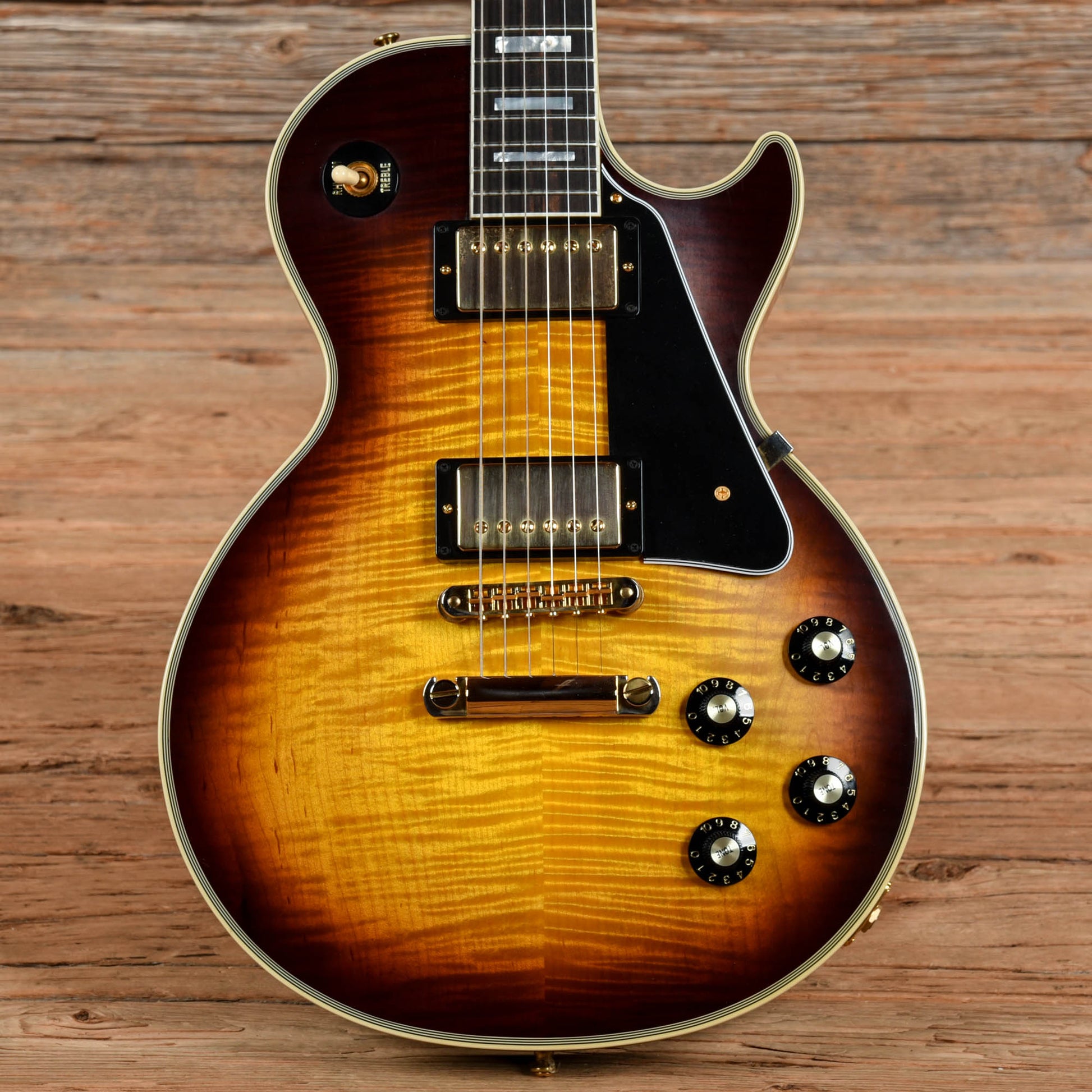 Gibson Mod Shop Les Paul Custom Sunburst Electric Guitars / Solid Body