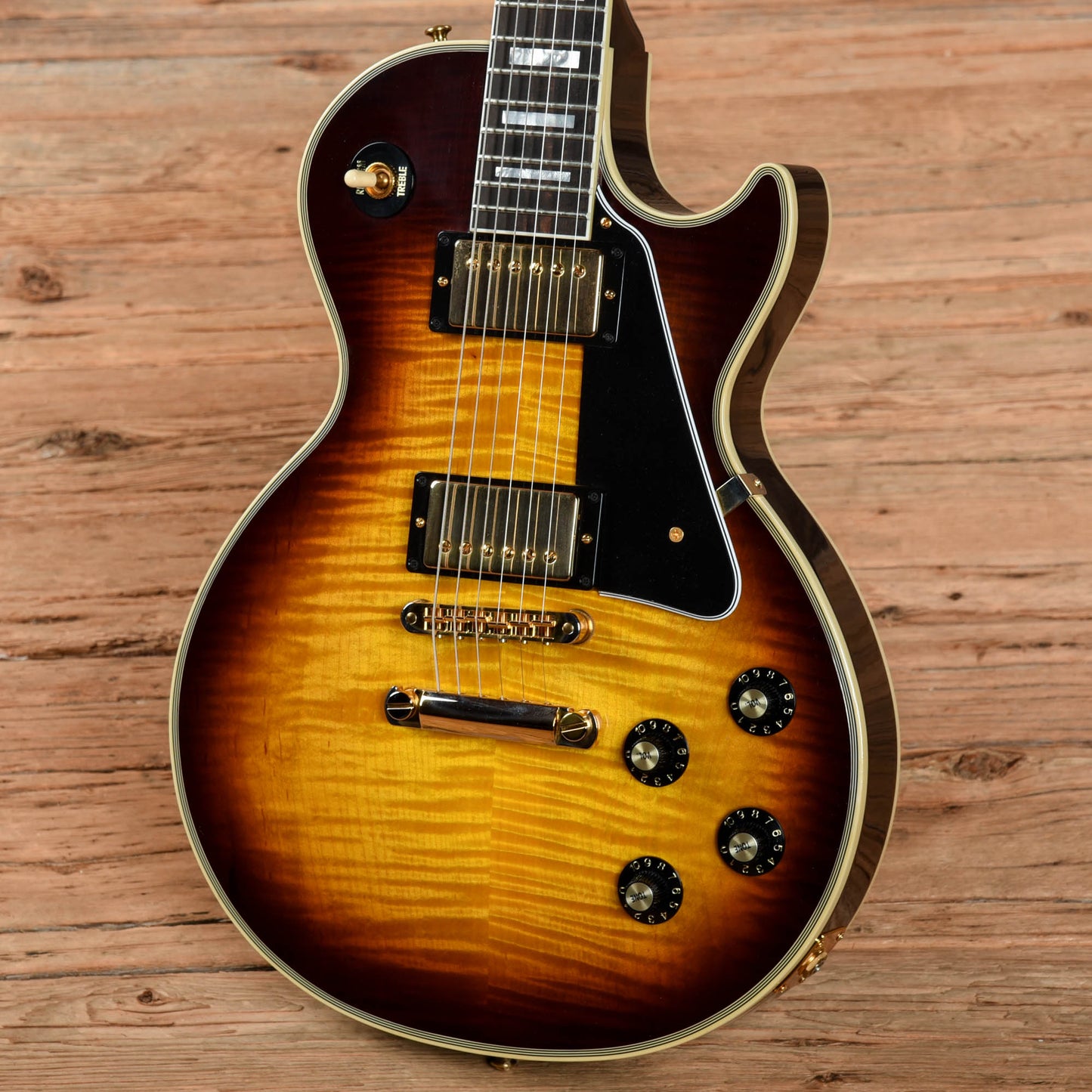 Gibson Mod Shop Les Paul Custom Sunburst Electric Guitars / Solid Body