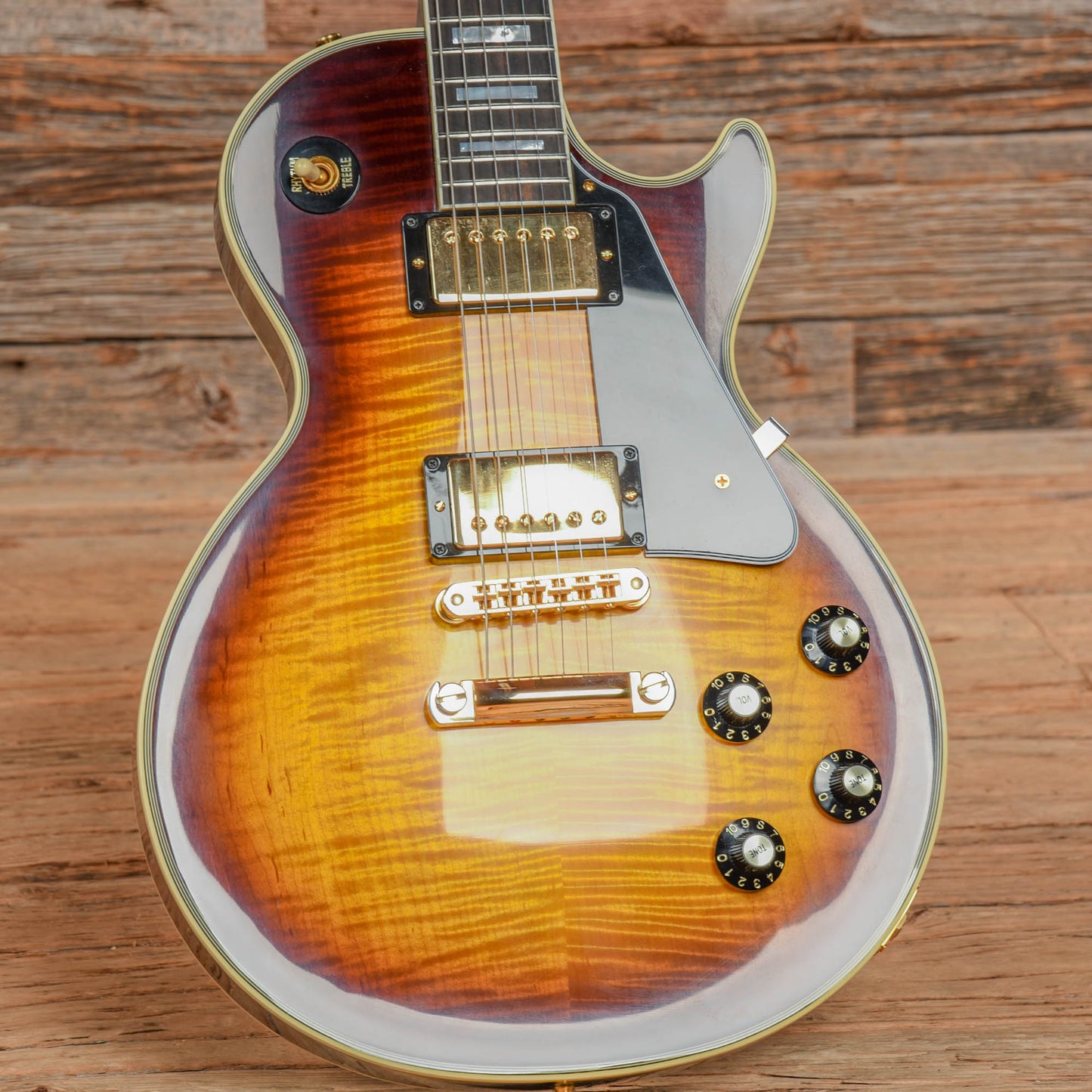 Gibson Mod Shop Les Paul Custom Sunburst Electric Guitars / Solid Body