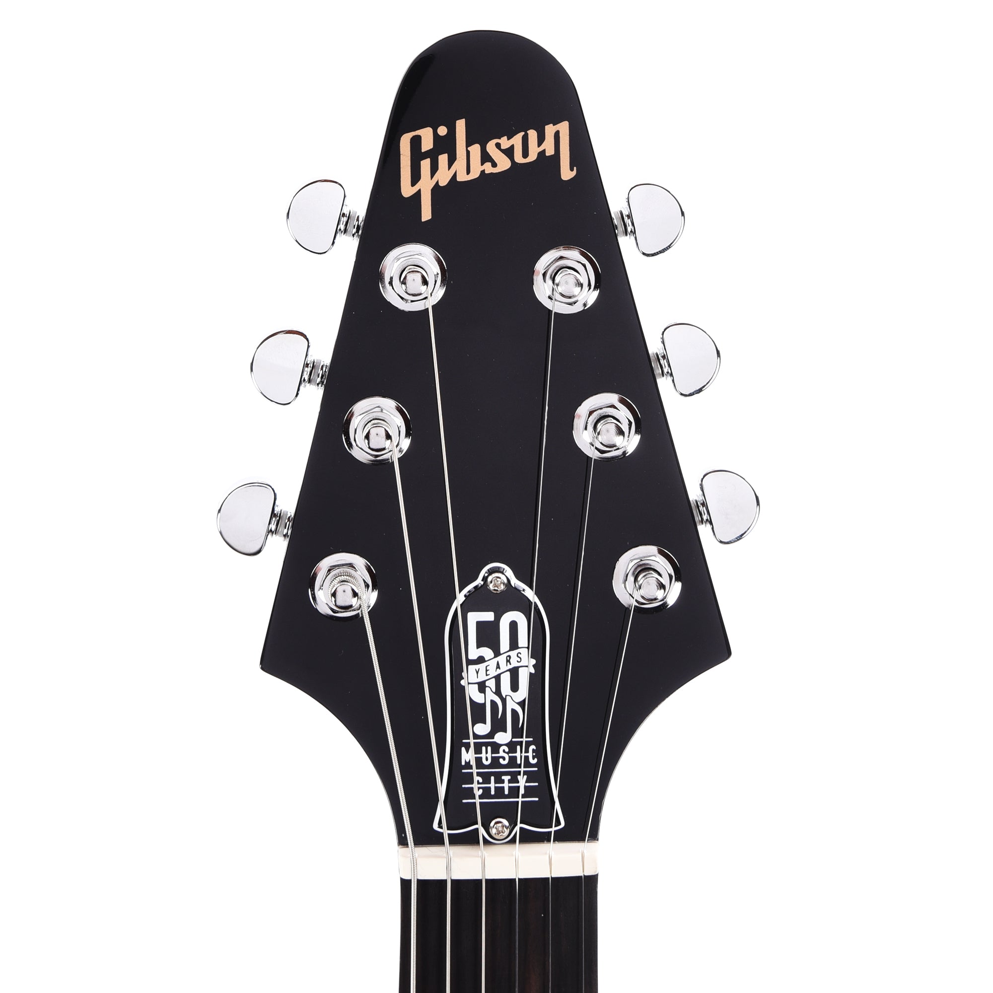 Gibson Modern 50th Anniversary Les Paul Music City Special Ebony Electric Guitars / Solid Body