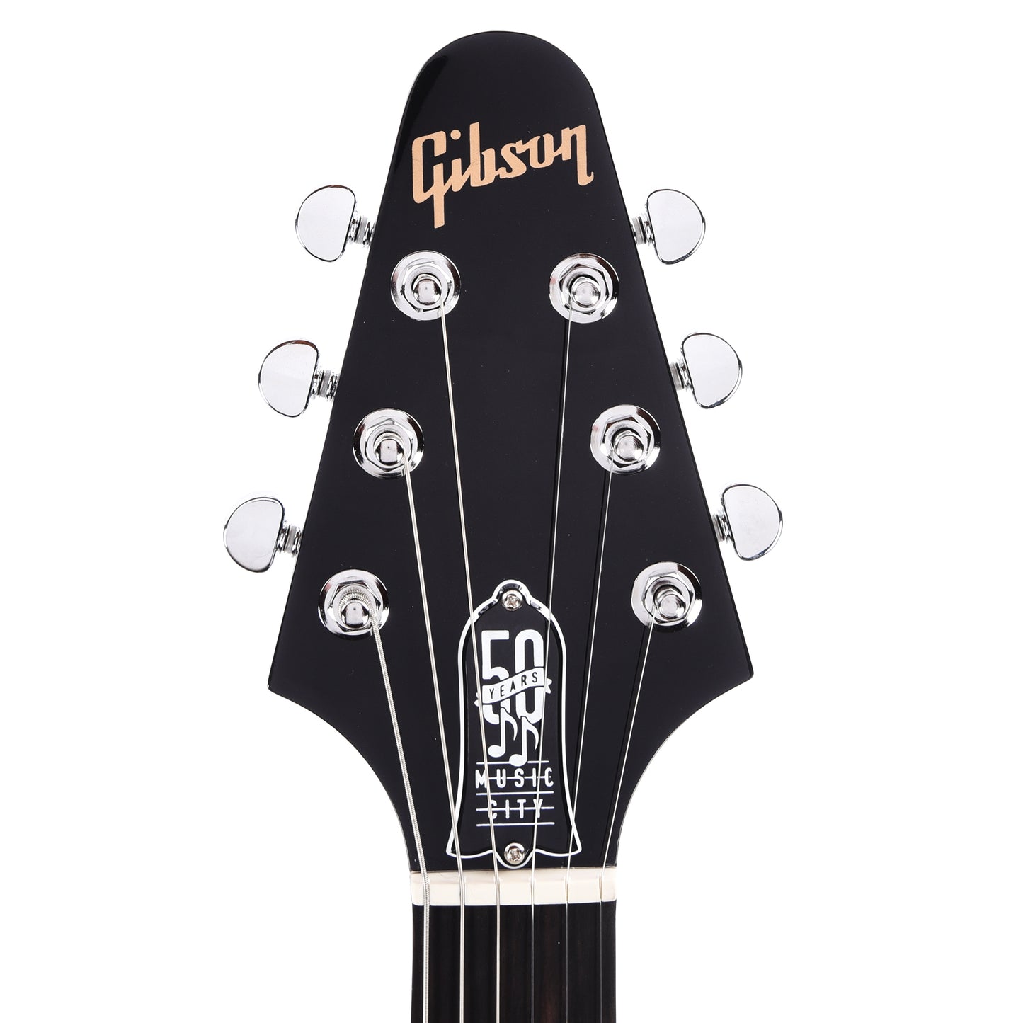 Gibson Modern 50th Anniversary Les Paul Music City Special Ebony Electric Guitars / Solid Body