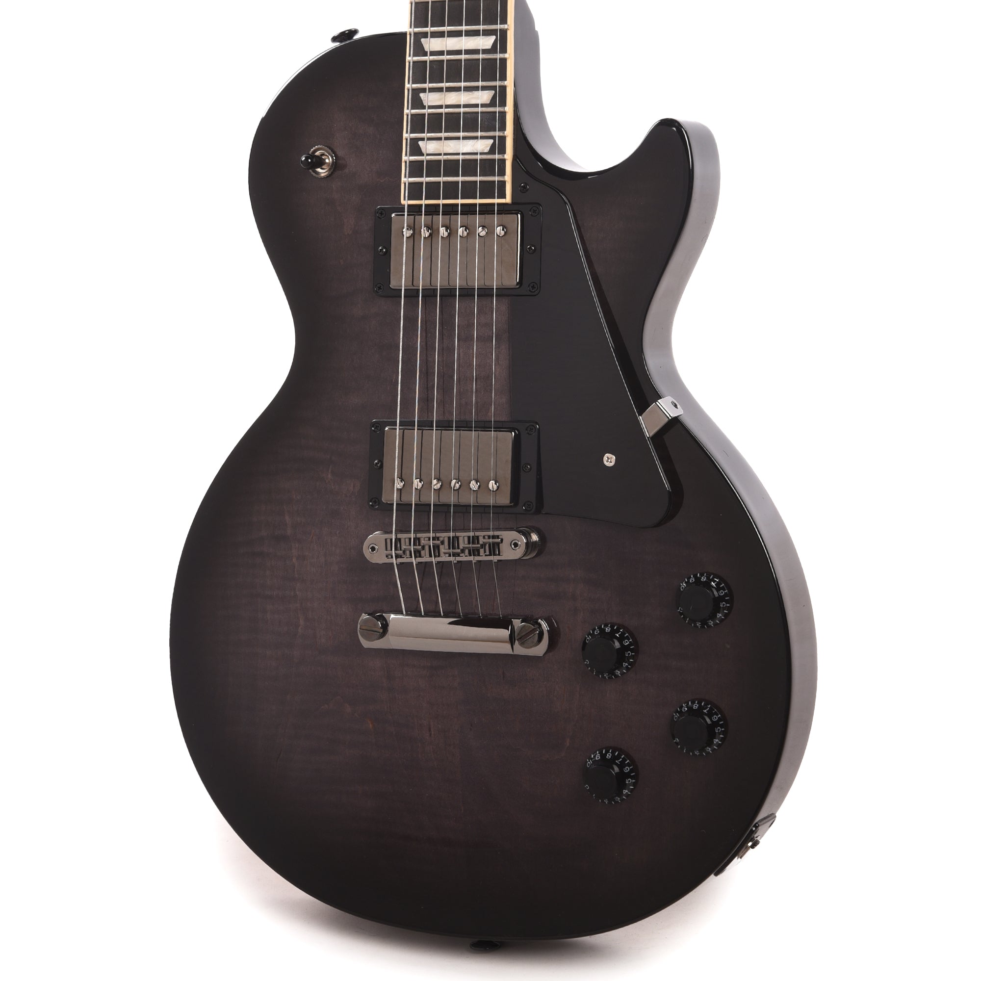 Gibson Modern Les Paul Studio Session Translucent Ebony Burst Electric Guitars / Solid Body