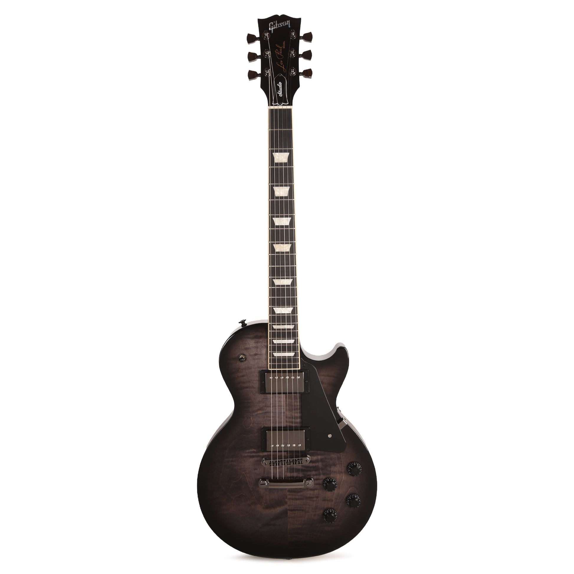 Gibson Modern Les Paul Studio Session Translucent Ebony Burst Electric Guitars / Solid Body