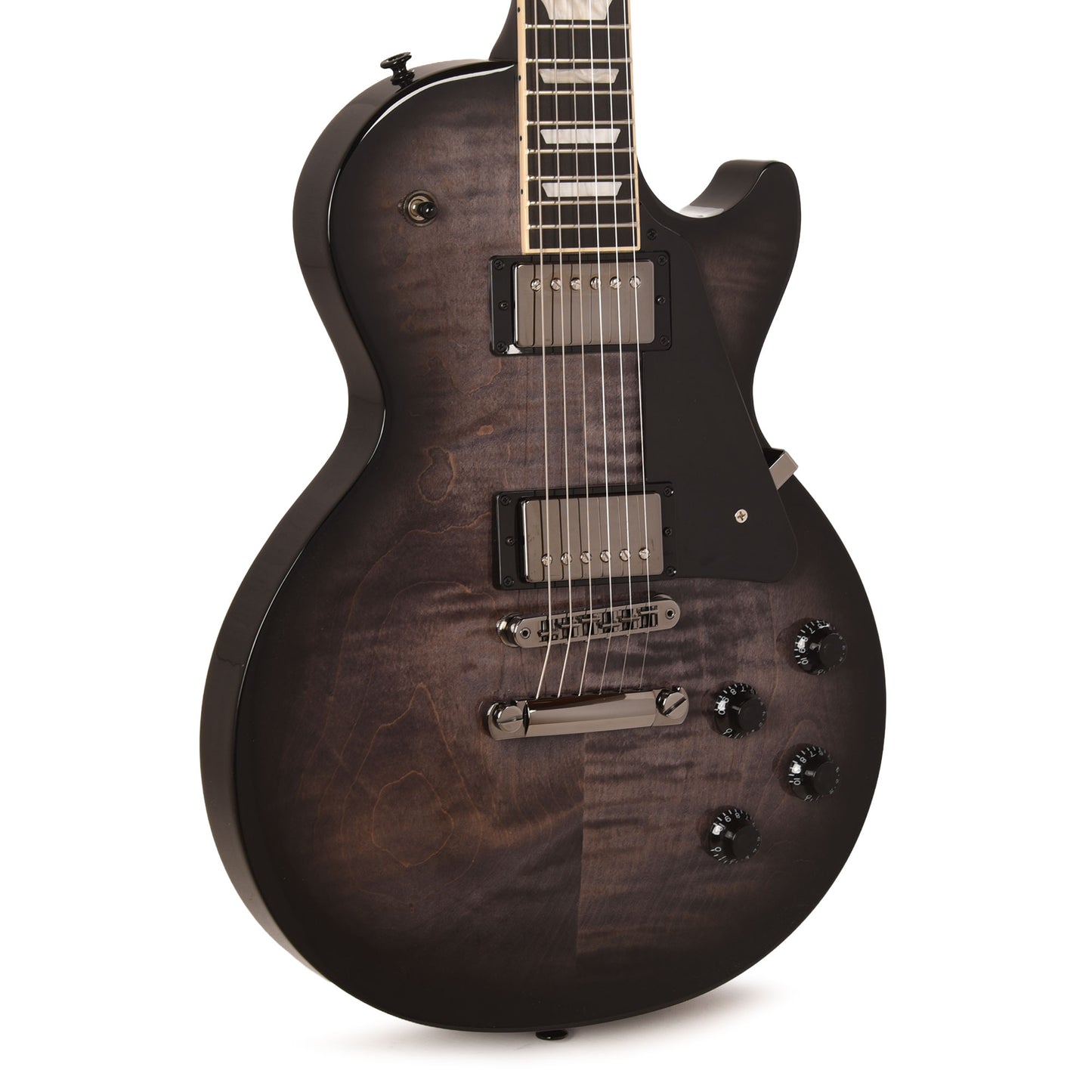 Gibson Modern Les Paul Studio Session Translucent Ebony Burst Electric Guitars / Solid Body