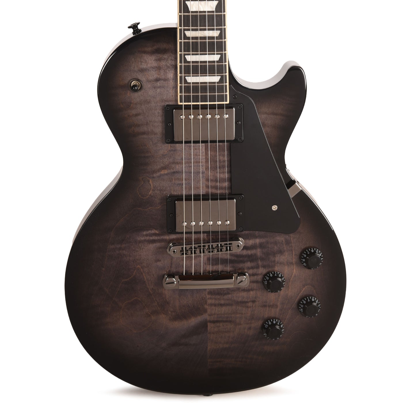 Gibson Modern Les Paul Studio Session Translucent Ebony Burst Electric Guitars / Solid Body