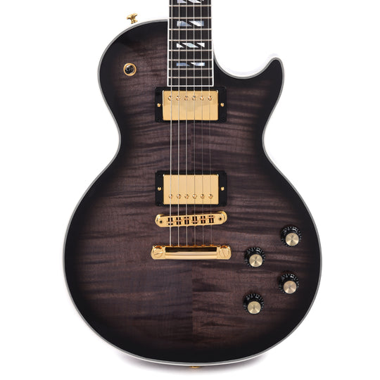 Gibson Modern Les Paul Supreme Transparent Ebony Burst Electric Guitars / Solid Body
