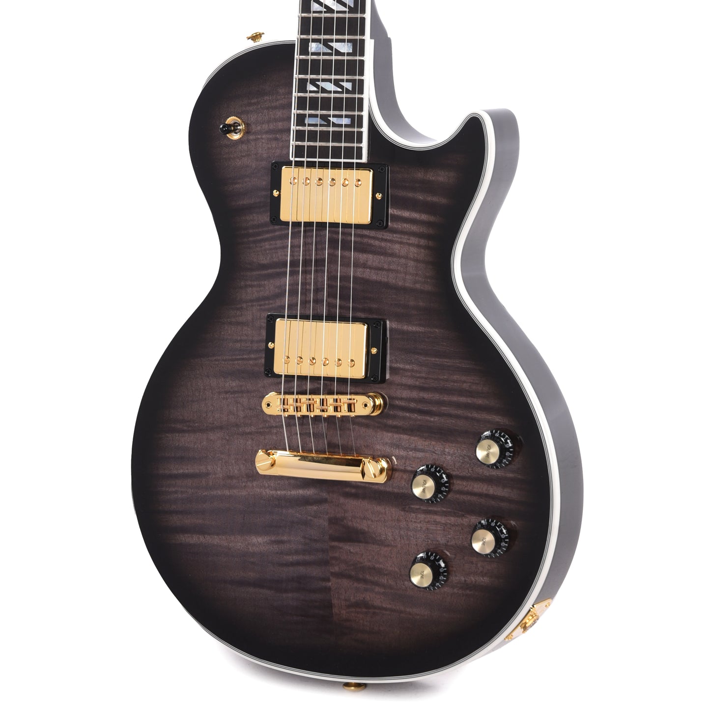Gibson Modern Les Paul Supreme Transparent Ebony Burst Electric Guitars / Solid Body