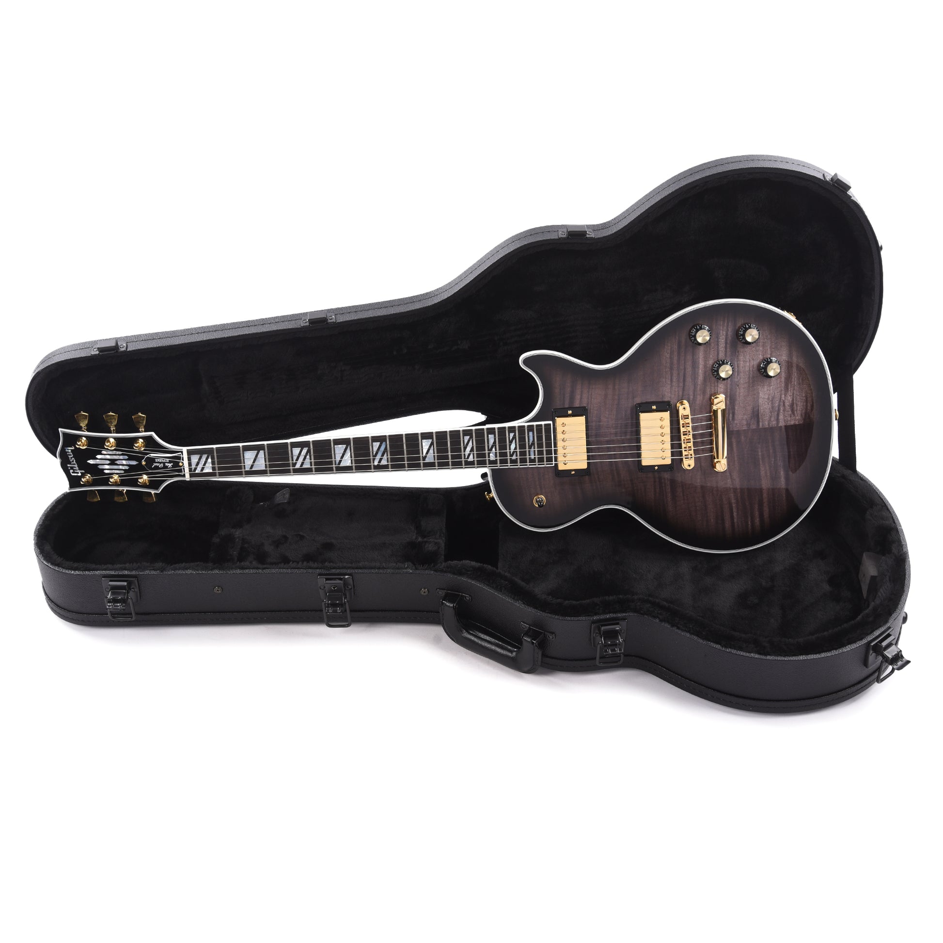 Gibson Modern Les Paul Supreme Transparent Ebony Burst Electric Guitars / Solid Body