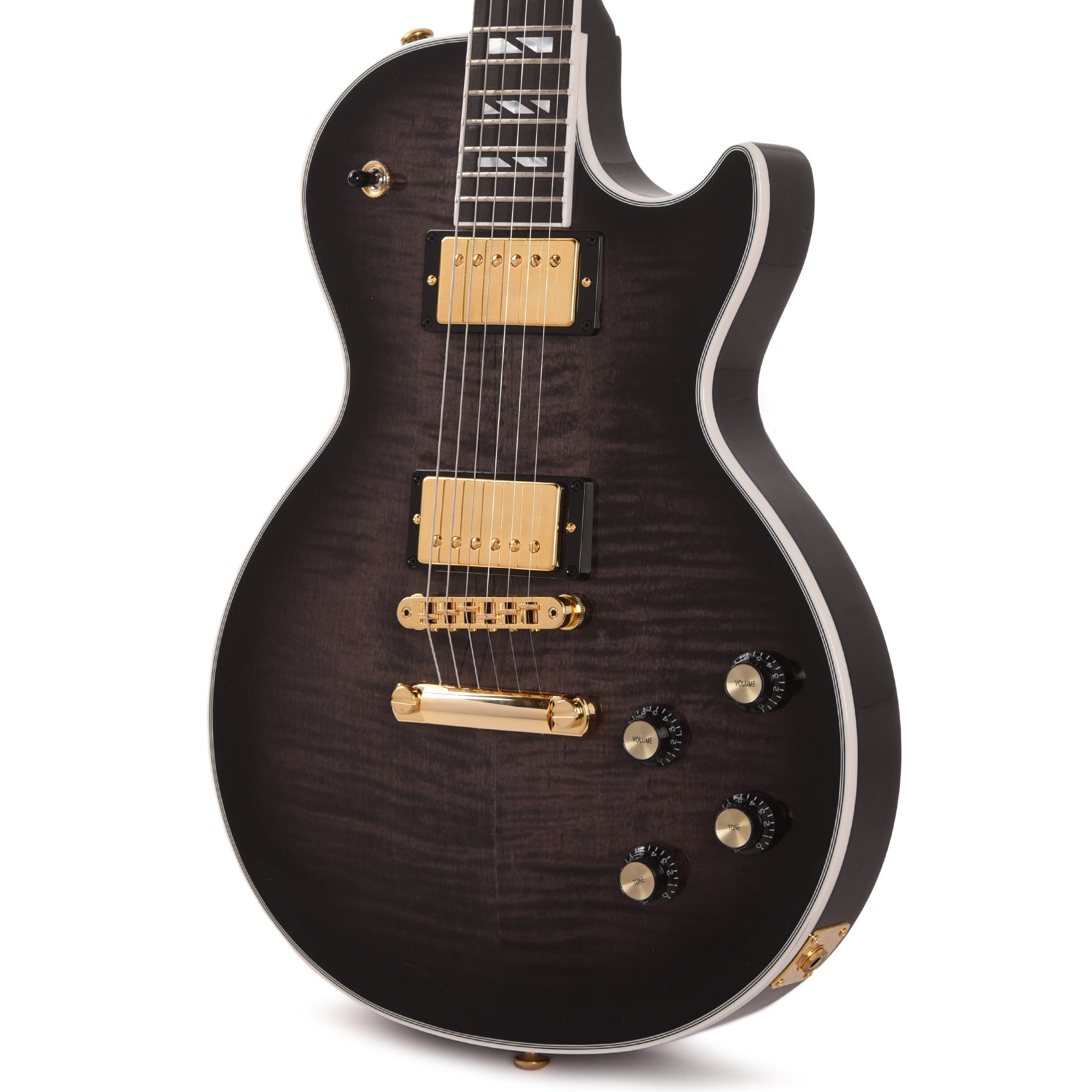 Gibson Modern Les Paul Supreme Transparent Ebony Burst Electric Guitars / Solid Body