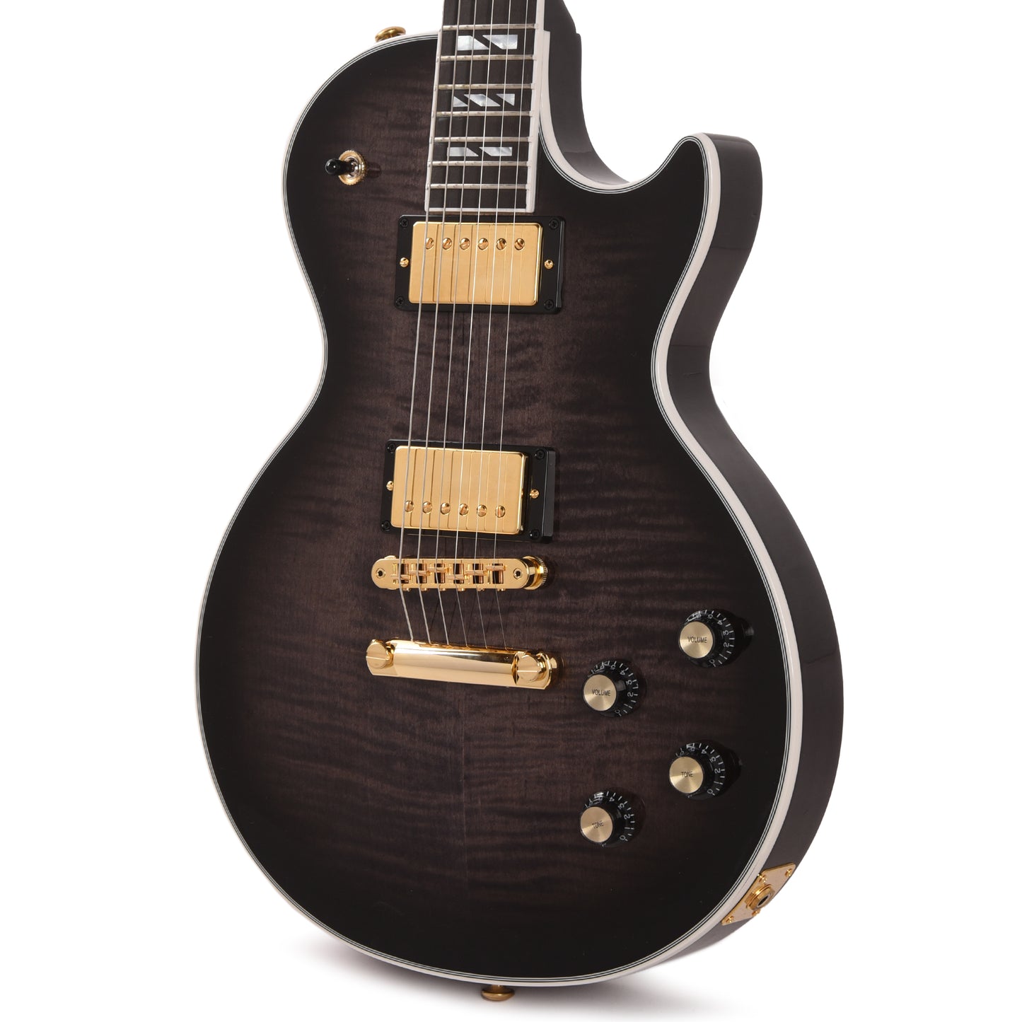 Gibson Modern Les Paul Supreme Transparent Ebony Burst Electric Guitars / Solid Body