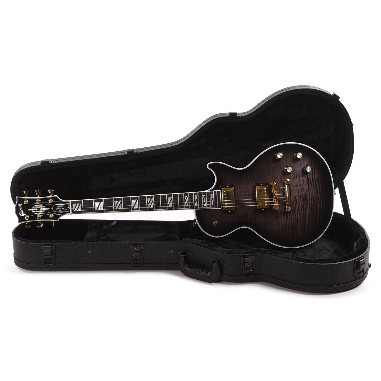 Gibson Modern Les Paul Supreme Transparent Ebony Burst Electric Guitars / Solid Body