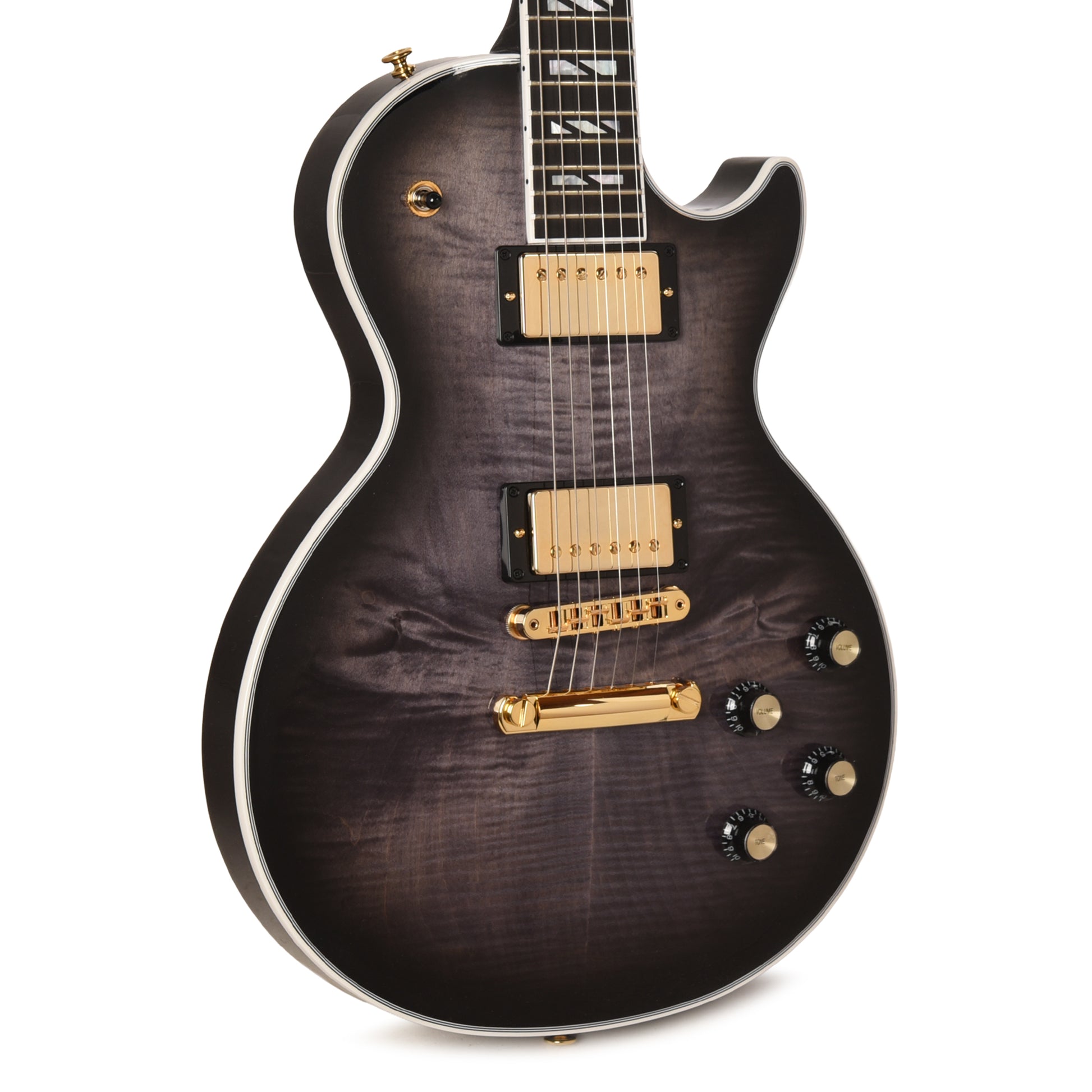 Gibson Modern Les Paul Supreme Transparent Ebony Burst Electric Guitars / Solid Body
