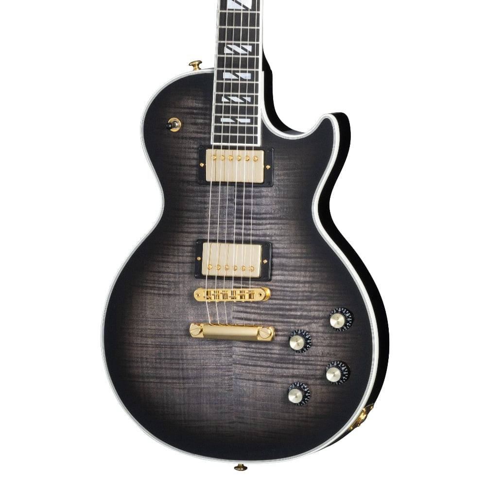 Gibson Modern Les Paul Supreme Transparent Ebony Burst Electric Guitars / Solid Body