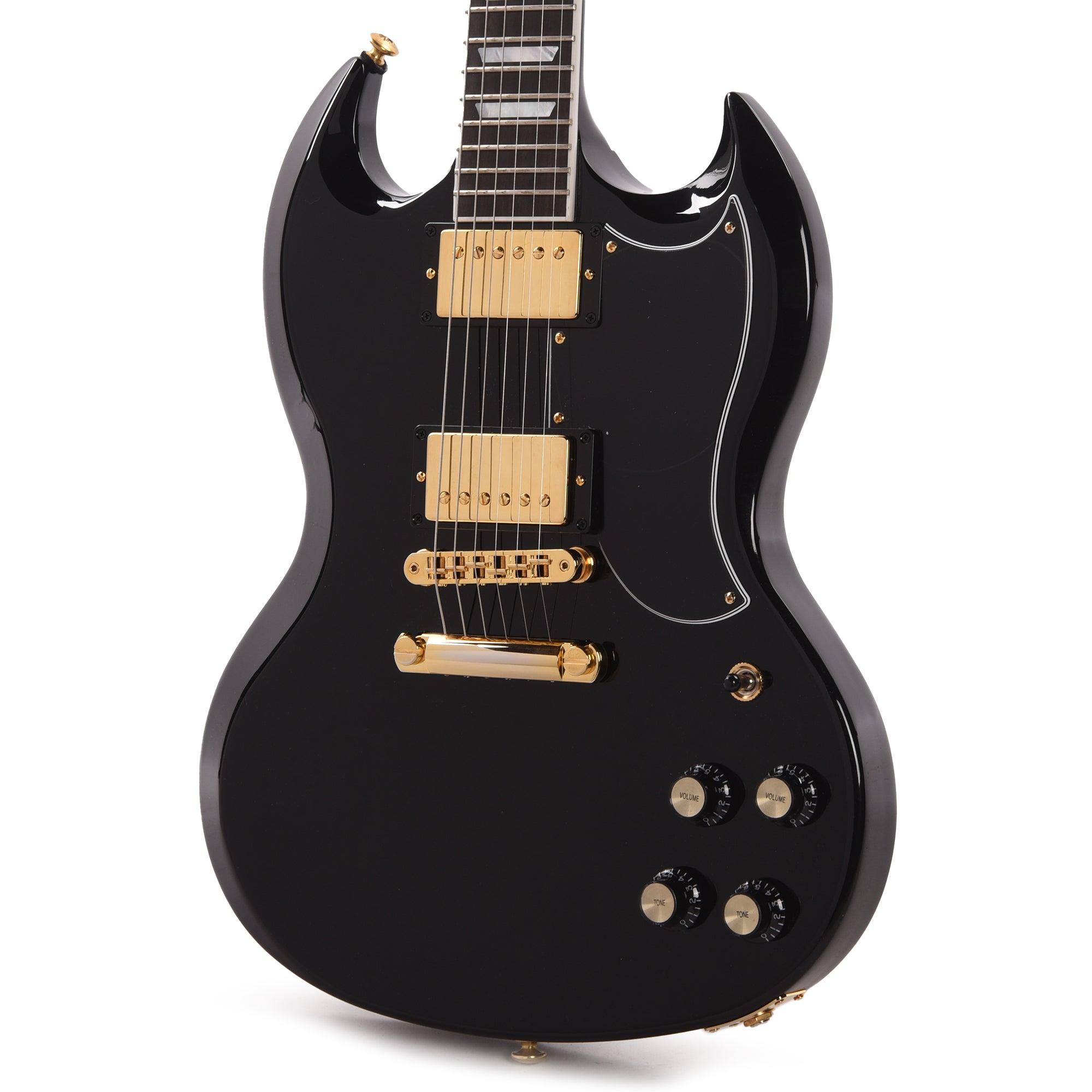 Gibson Modern SG Modern Ebony w/Gold Hardware Electric Guitars / Solid Body