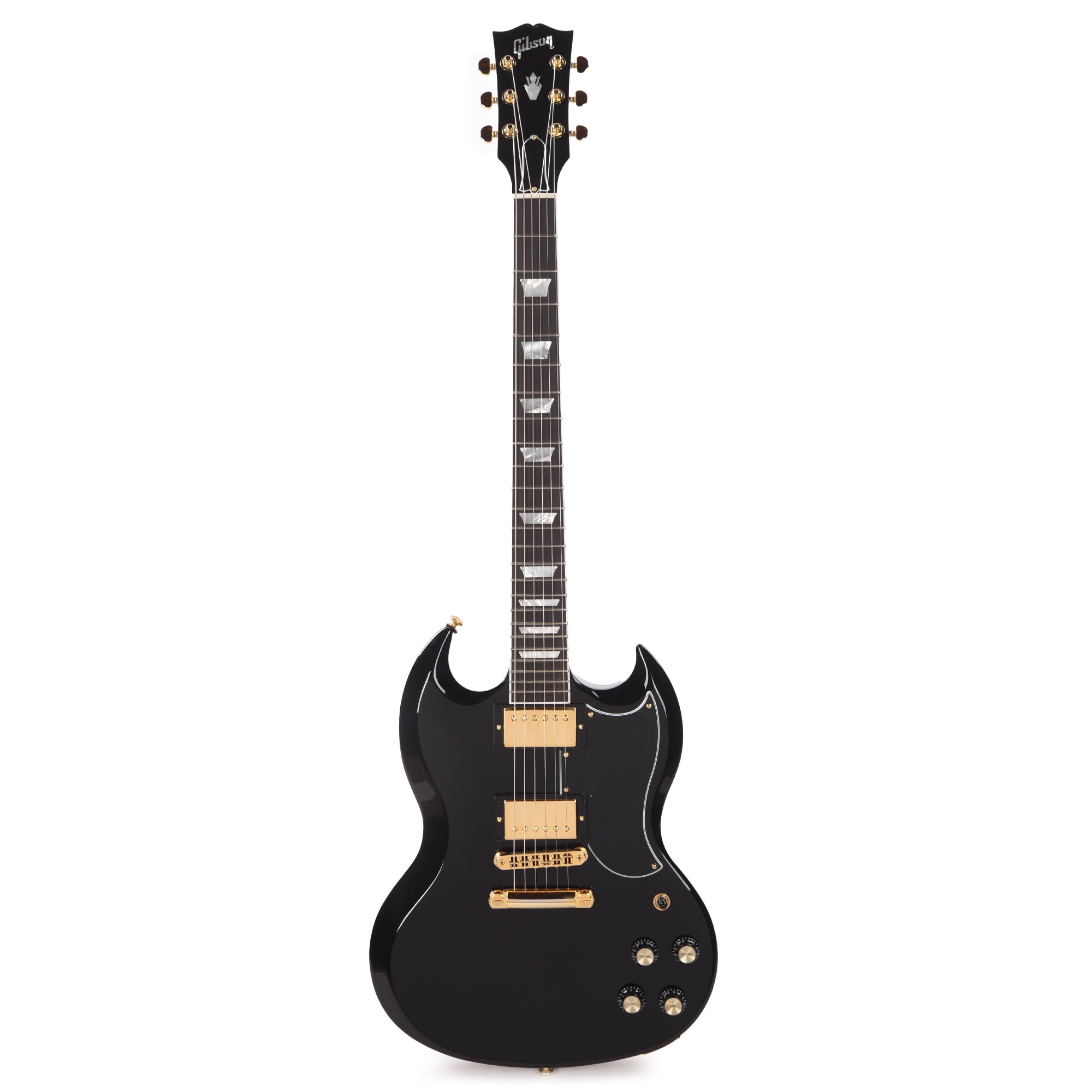 Gibson Modern SG Modern Ebony w/Gold Hardware Electric Guitars / Solid Body