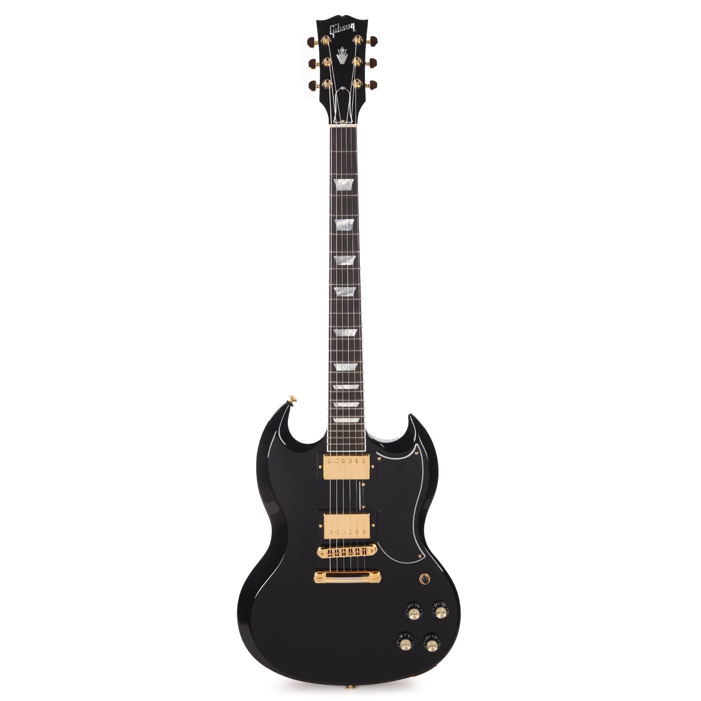 Gibson Modern SG Modern Ebony w/Gold Hardware Electric Guitars / Solid Body