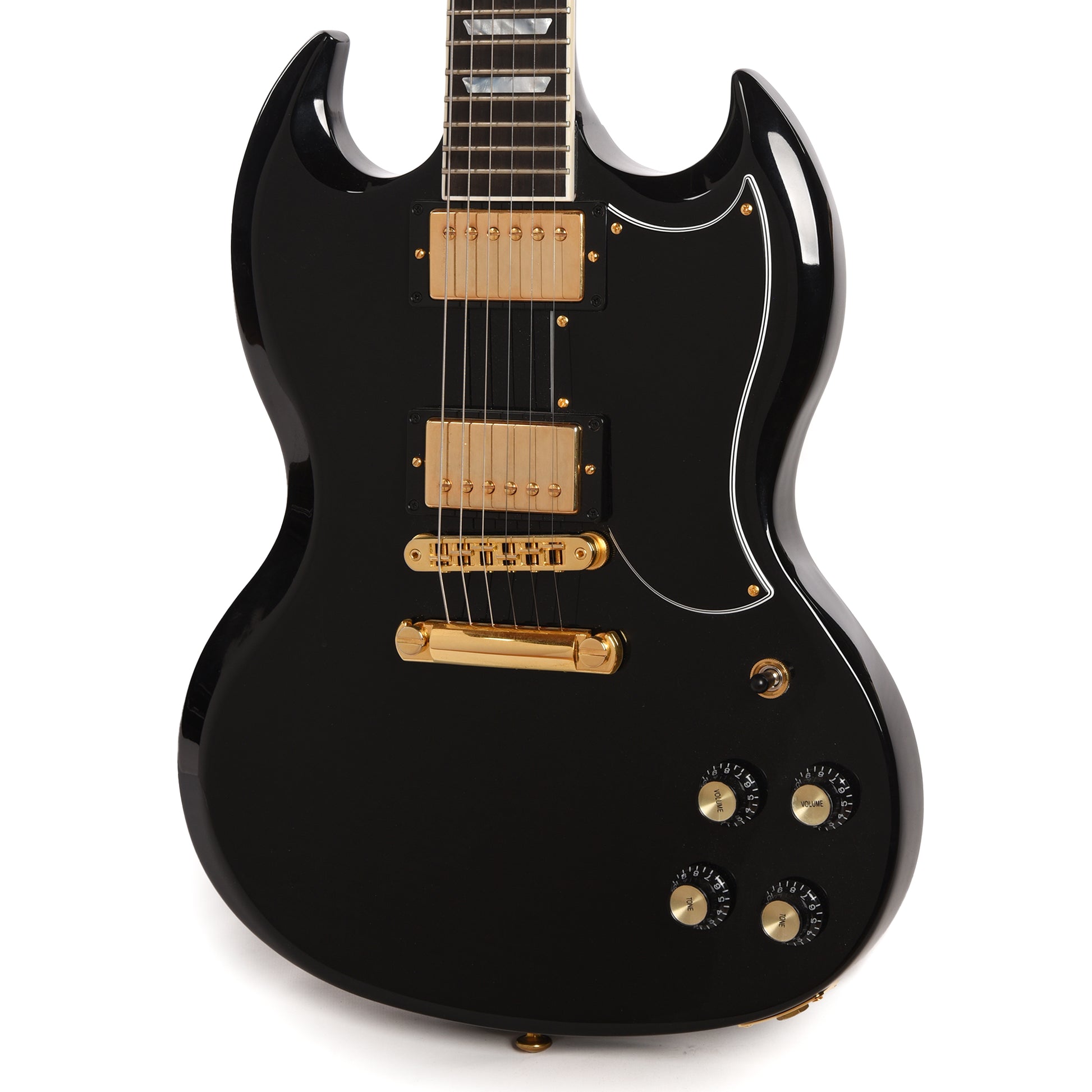 Gibson Modern SG Modern Ebony w/Gold Hardware Electric Guitars / Solid Body