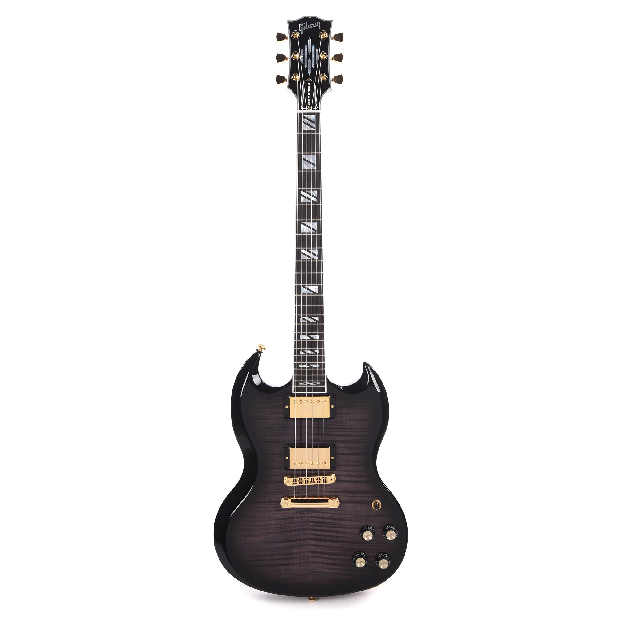 Gibson Modern SG Supreme Translucent Ebony Burst Electric Guitars / Solid Body