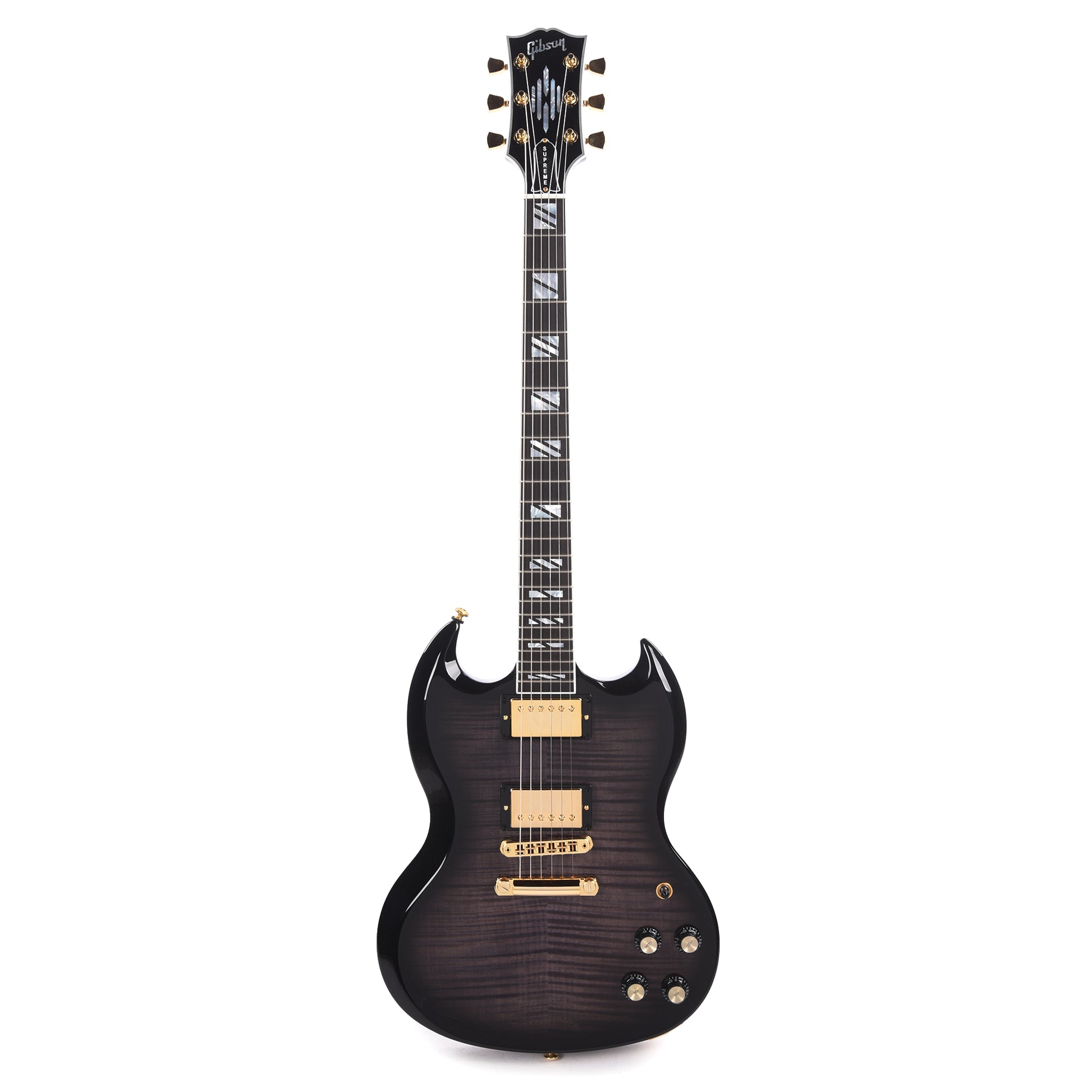 Gibson Modern SG Supreme Translucent Ebony Burst Electric Guitars / Solid Body