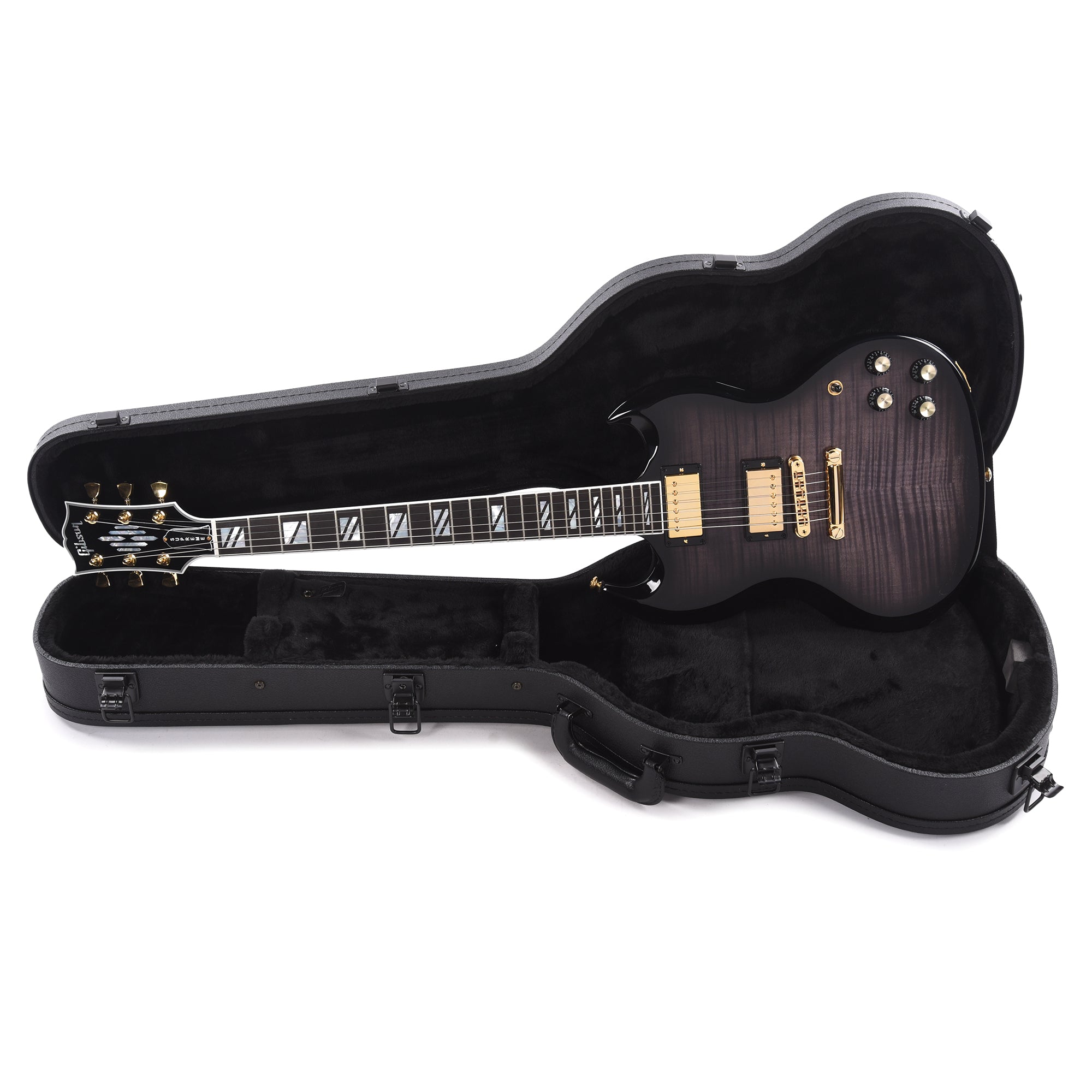 Gibson Modern SG Supreme Translucent Ebony Burst Electric Guitars / Solid Body