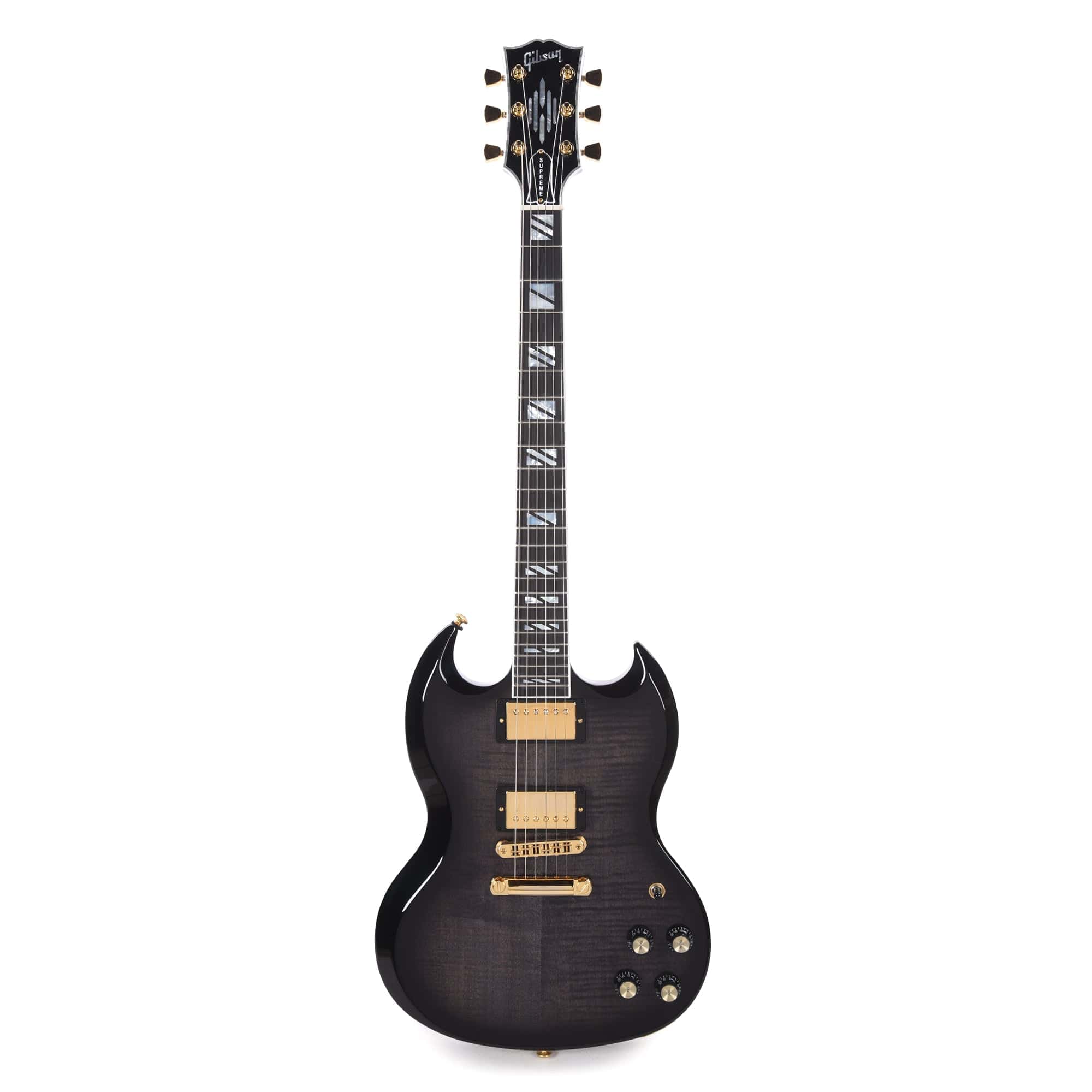 Gibson Modern SG Supreme Translucent Ebony Burst Electric Guitars / Solid Body