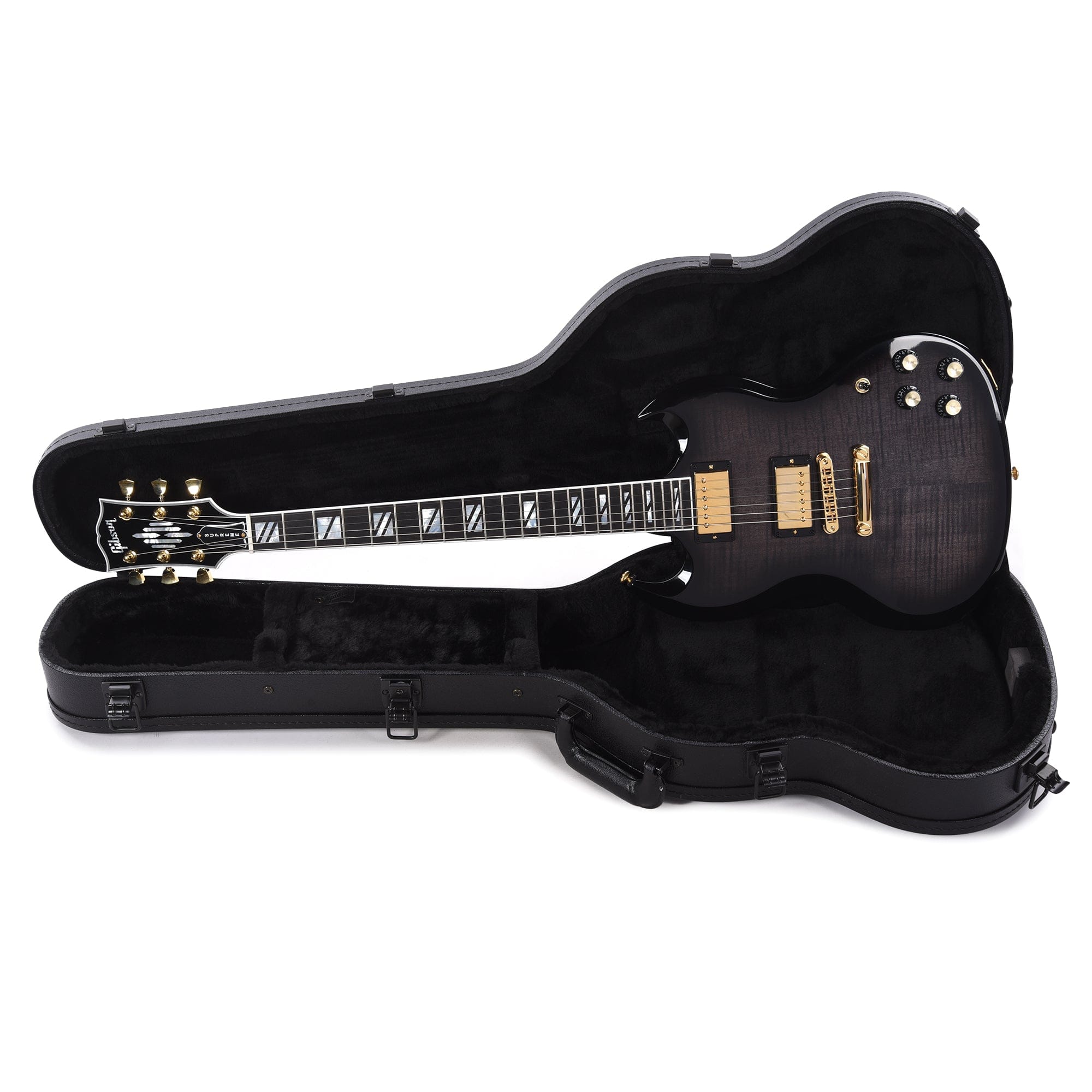 Gibson Modern SG Supreme Translucent Ebony Burst Electric Guitars / Solid Body