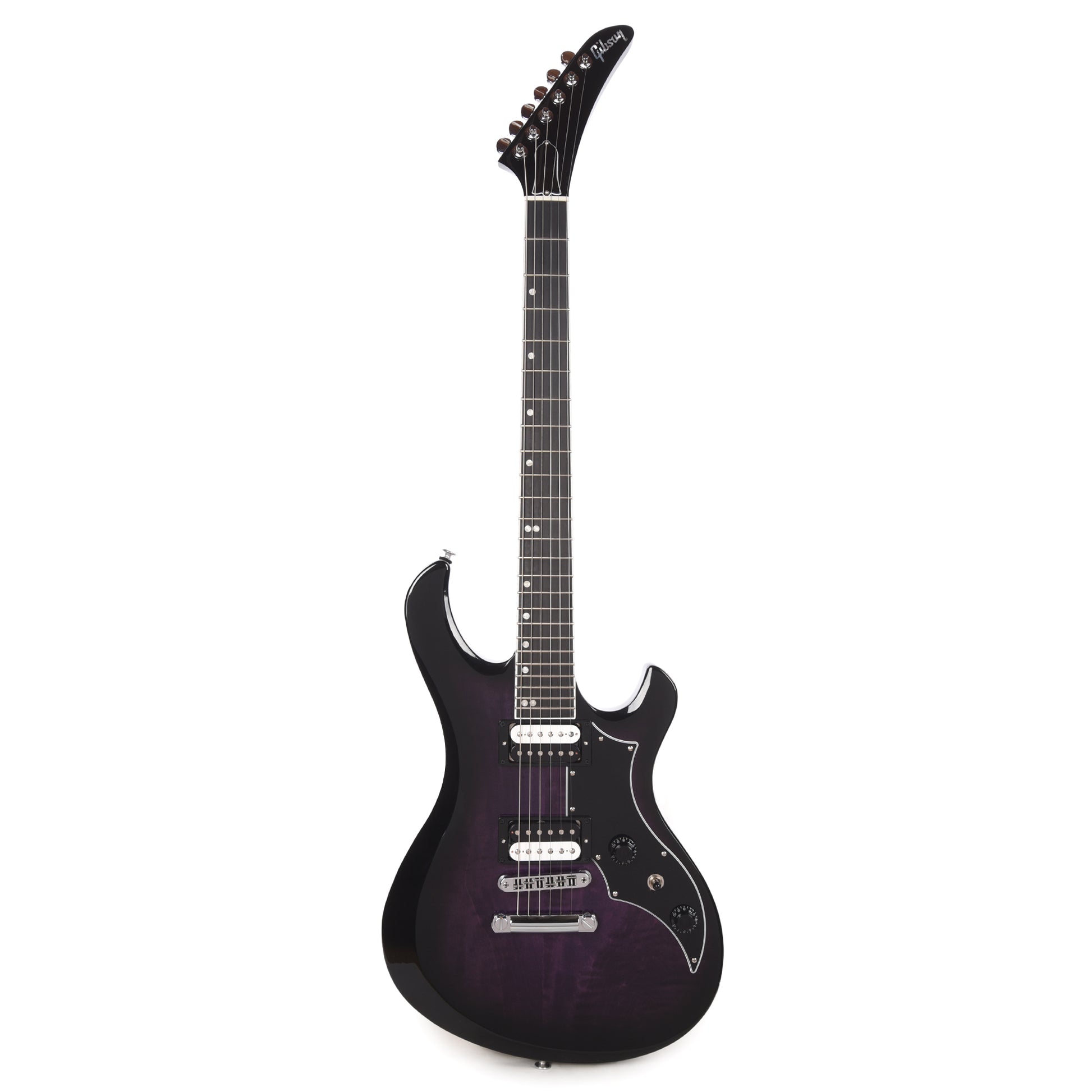 Gibson Modern Victory Figured Top Dark Purple Burst Electric Guitars / Solid Body
