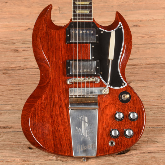 Gibson Murphy Lab '64 SG Standard Reissue Ultra Light Aged Cherry Red 2023 Electric Guitars / Solid Body