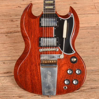Gibson Murphy Lab '64 SG Standard Reissue Ultra Light Aged Cherry Red 2023 Electric Guitars / Solid Body