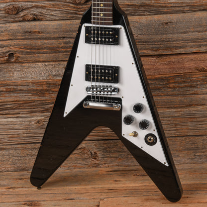 Gibson Murphy Lab '79 Kirk Hammett Flying V Ebony 2024 Electric Guitars / Solid Body