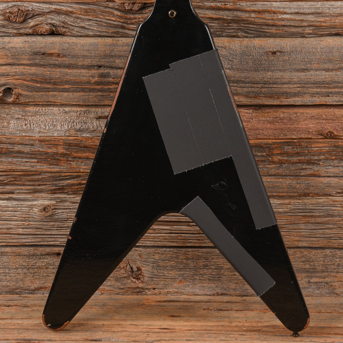 Gibson Murphy Lab '79 Kirk Hammett Flying V Ebony 2024 Electric Guitars / Solid Body