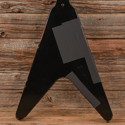 Gibson Murphy Lab '79 Kirk Hammett Flying V Ebony 2024 Electric Guitars / Solid Body